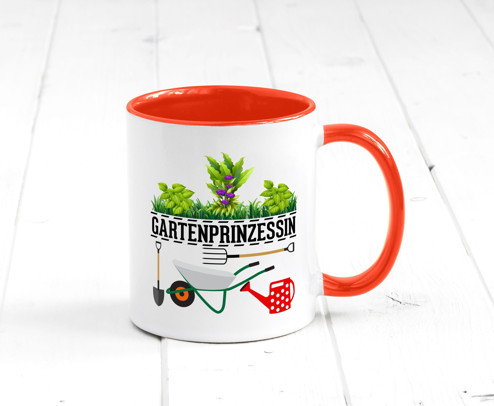 Gartenprinzessin | Gärtnerin Gartenliebhaber Geschenk Humor Geschenkidee