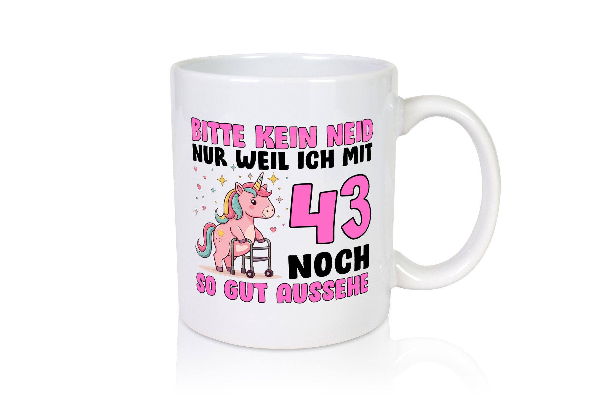43. Geburtstag | 43 Jahre Mit noch so gut aussehen lustiger Spruch Geschenk