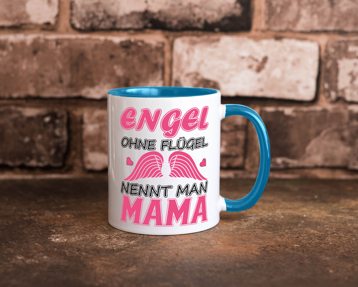 Mama Engel Humor Familie Geschenkidee Tasse