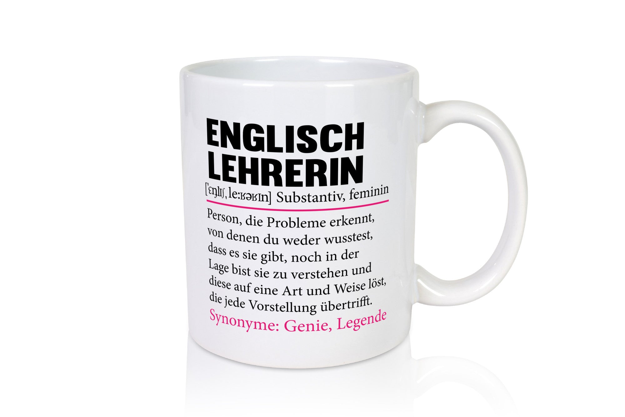 Englischlehrerin | Lehrer Englisch Lehrerin Humor Geschenkidee Tasse