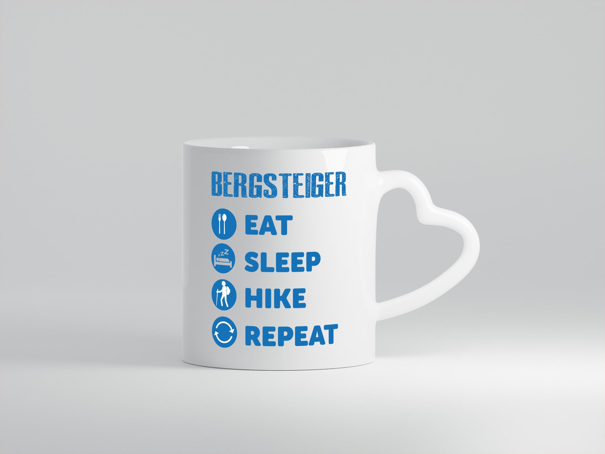 Bergsteiger Tasse | Wandern Spruch Hiking Berge lustig Humor Geschenkidee