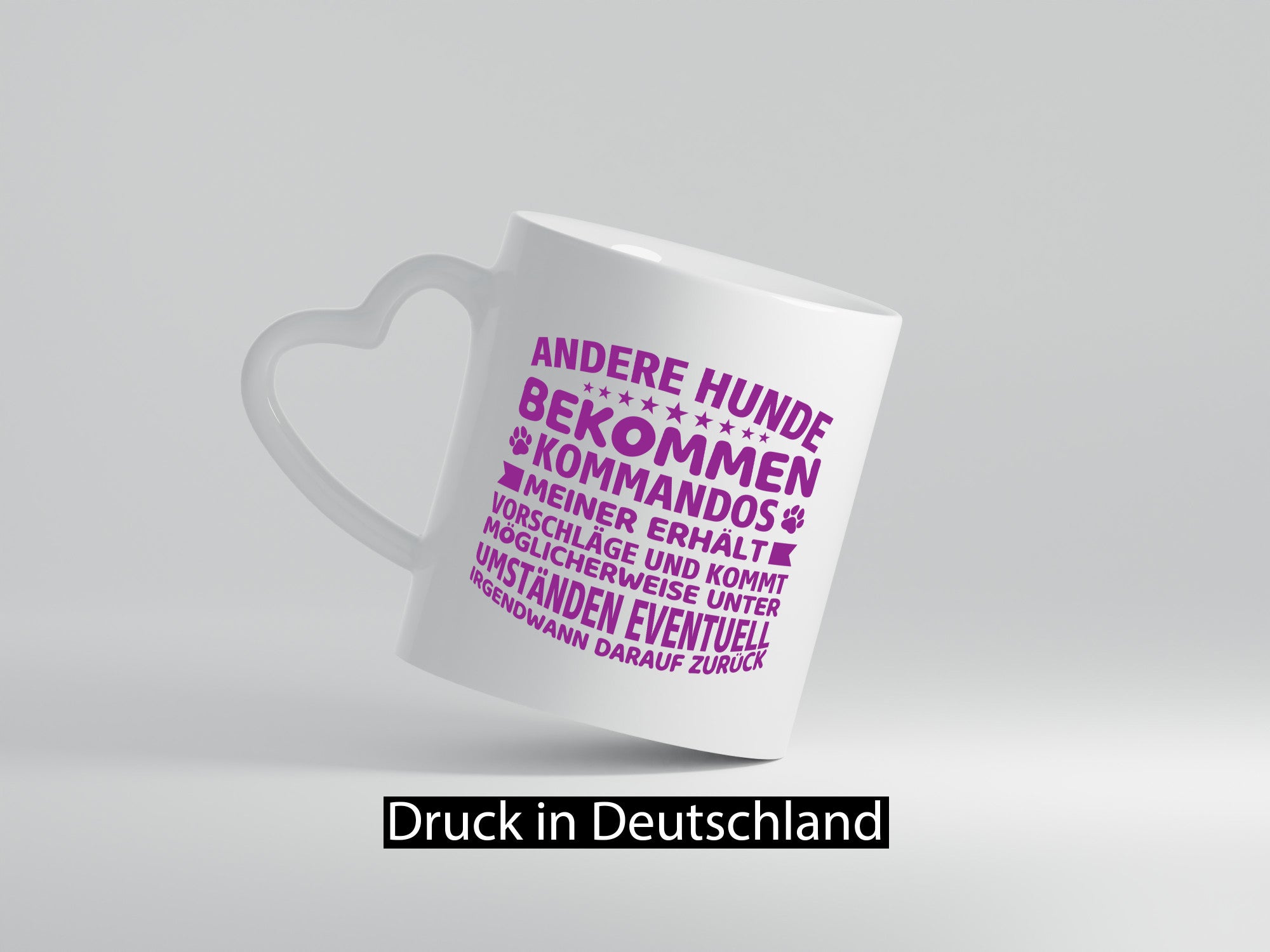 Hunde Training | Hundebesitzer Tasse Hundekommando vl7 lustig Tierliebhaber