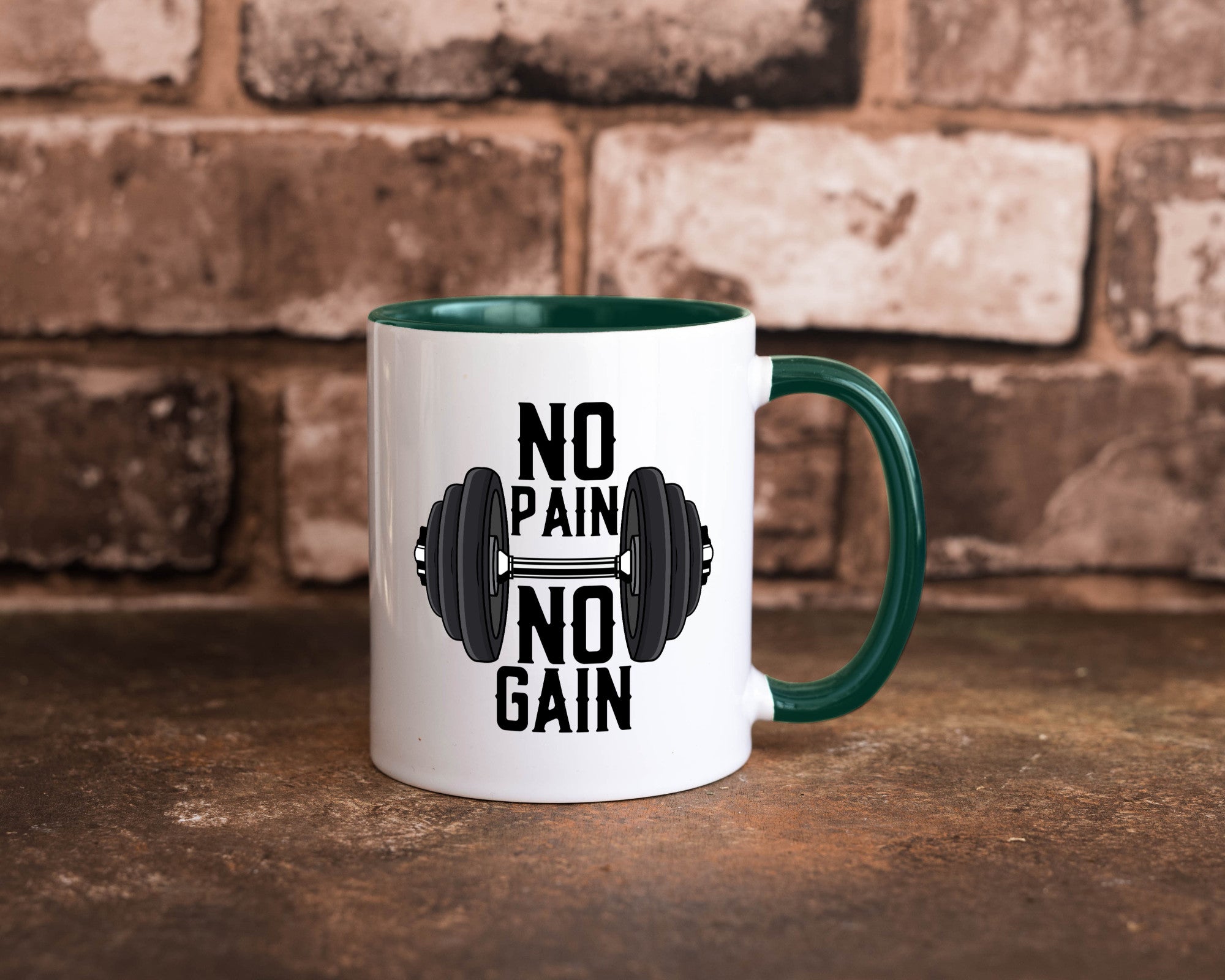 No Pain Gain | Training Motivation Fitness Pumpen lustig Humor Geschenkidee