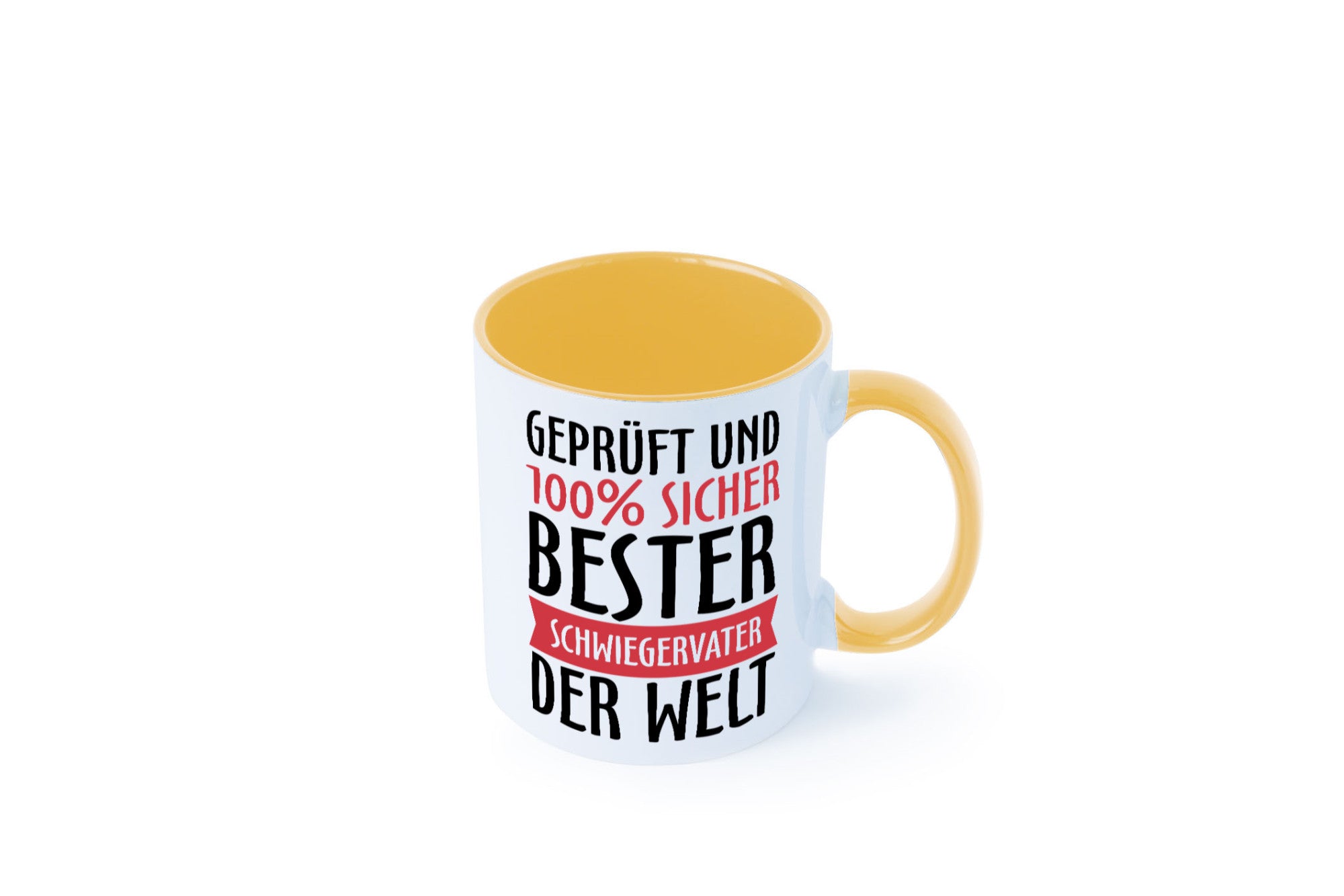 Bester Schwiegervater Geschenk Familie Geschenkidee lustiger Spruch Tasse
