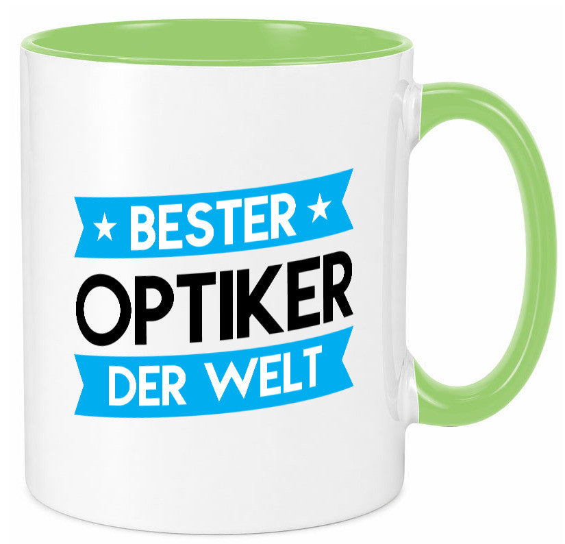 Bester Optiker | Augenoptiker Geschenkidee Humor Tasse