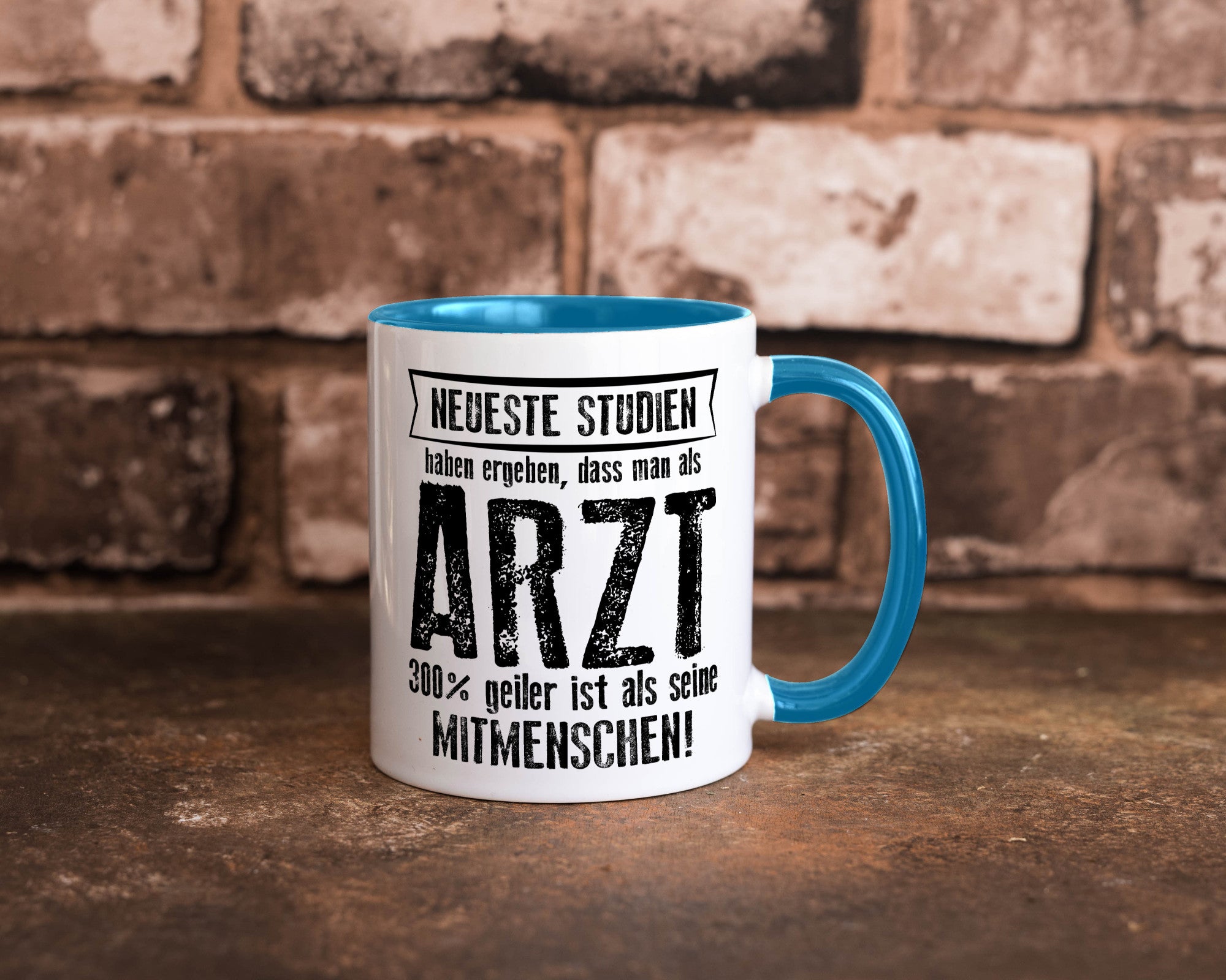 Neuste Studien: Arzt | Medizin Doktor Facharzt Geschenkidee Humor Tasse