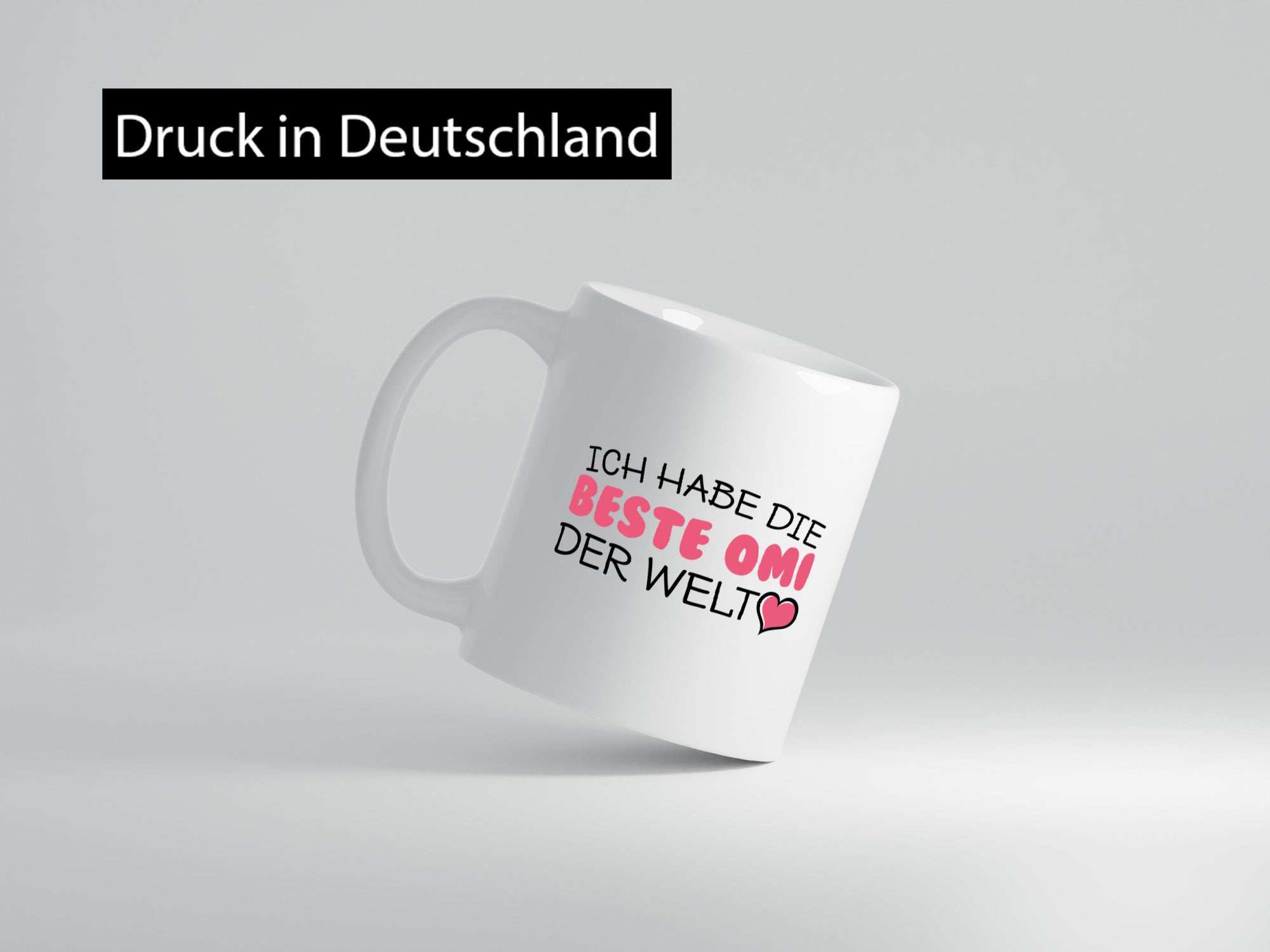 Beste Omi der Welt | Oma Tasse Geburtstag Muttertag lustig Familie Geschenkidee