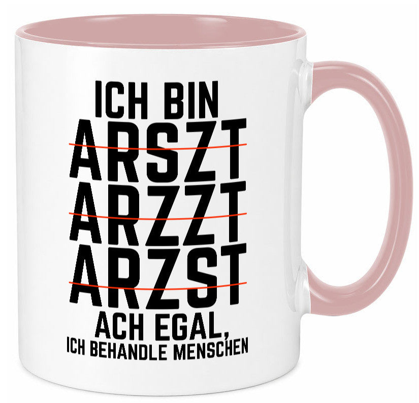 Ich bin Arzt | Rechtschreibung Klinik lustiger Spruch lustig Humor Geschenkidee
