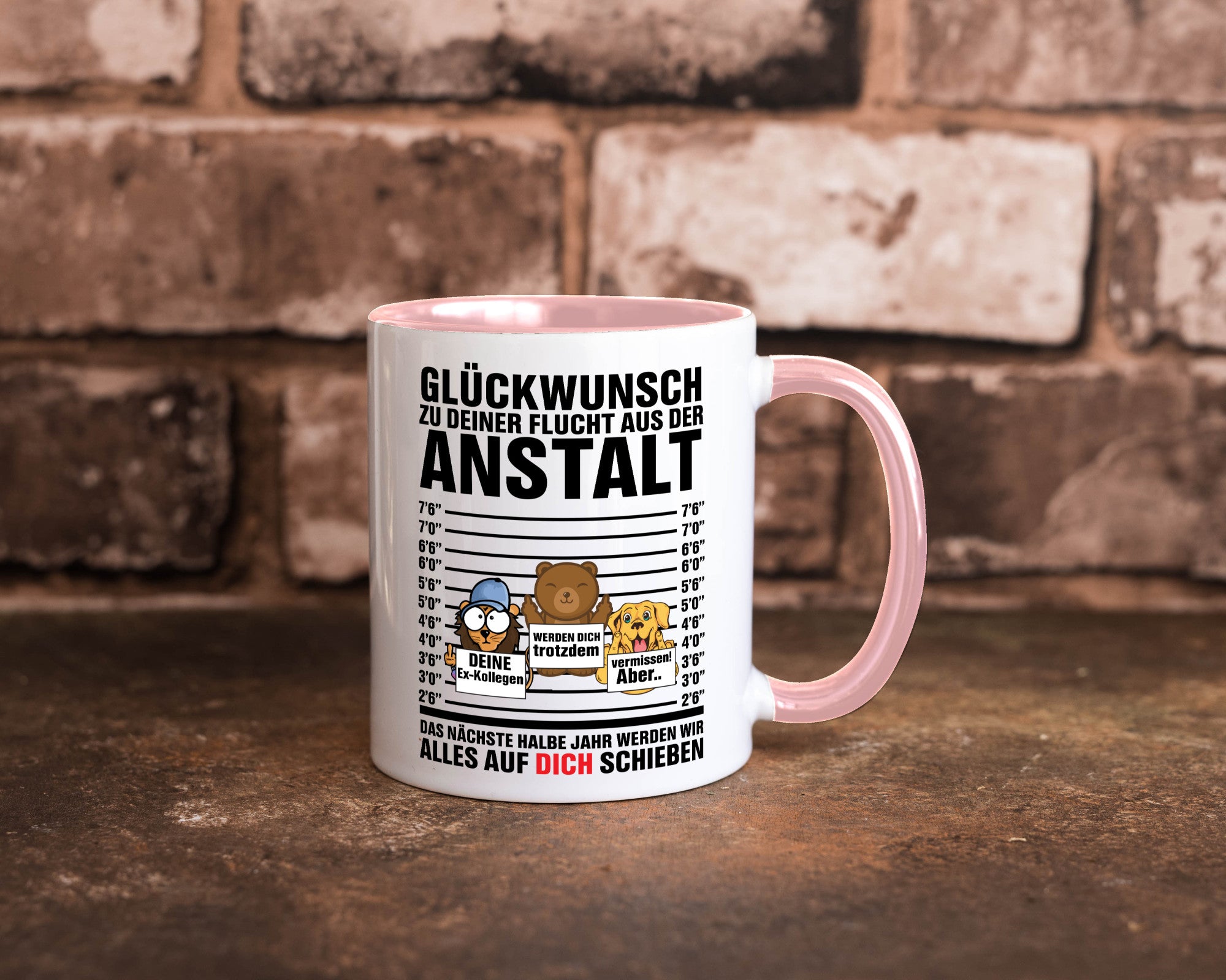 Glückwunsch zur Flucht | Arbeitskollegen Berufswechel Humor Arbeit Kollegen