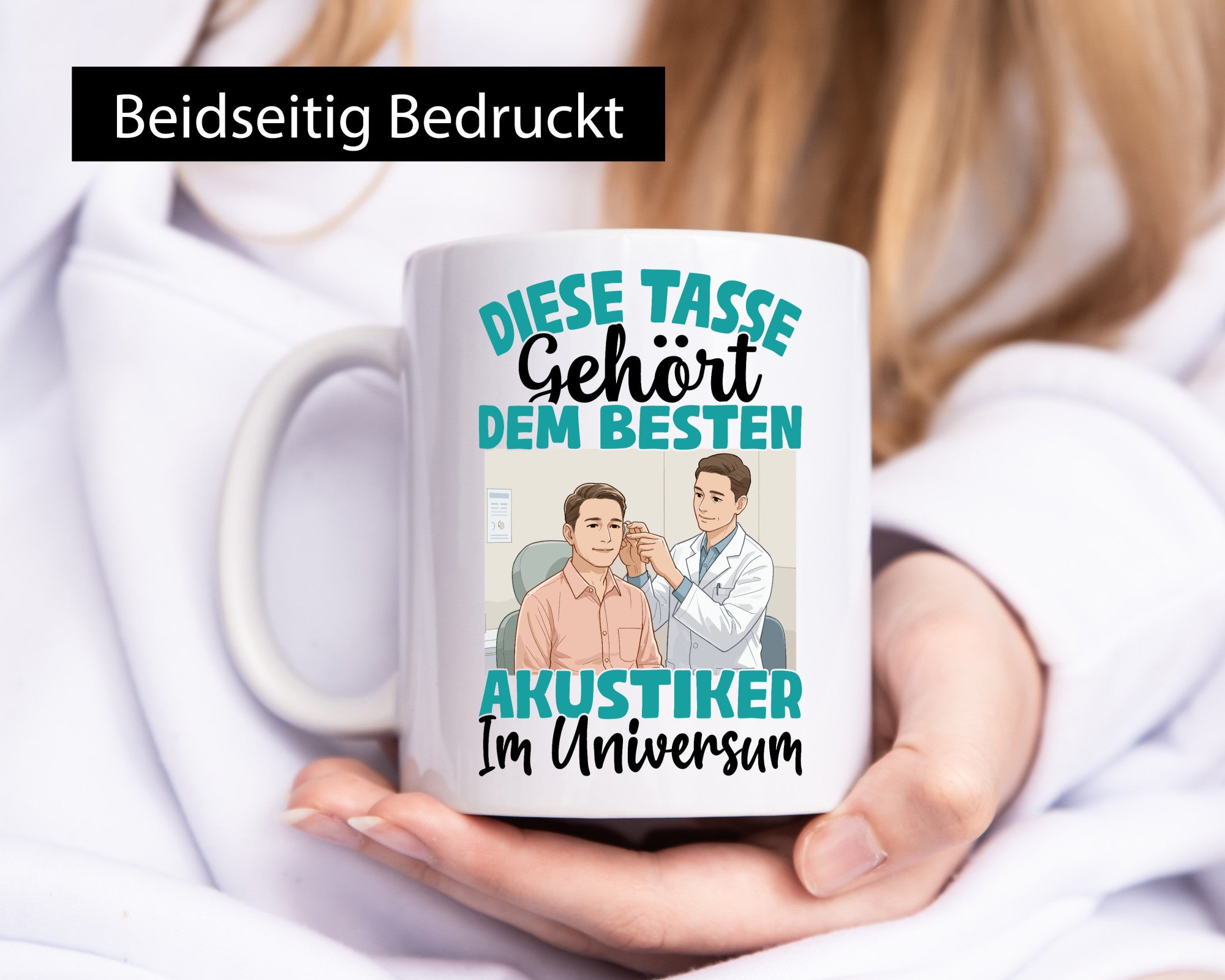 Im Universum: Akustiker | Akustik Hörgeräteakustik Geschenk Humor Geschenkidee