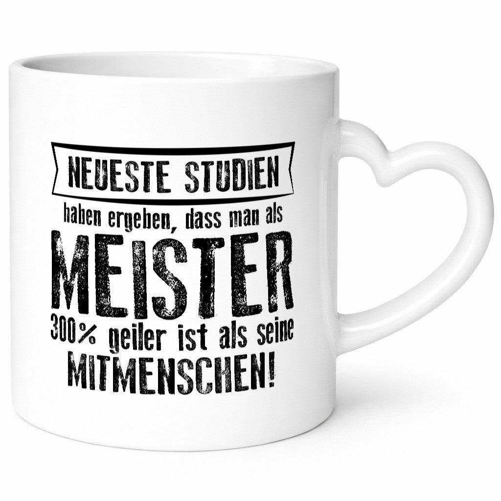 Neuste Studien: Meister | Meisterbrief Geschenk Humor Geschenkidee lustiger