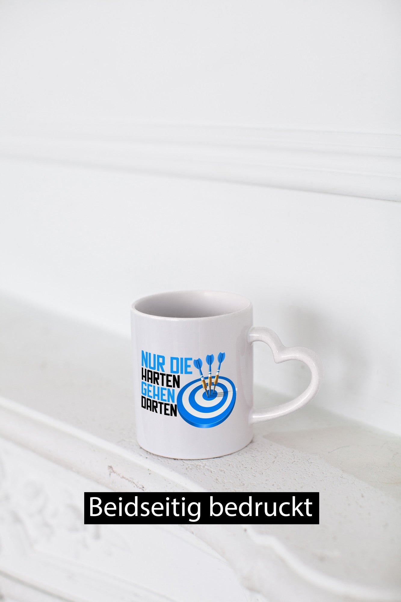 Nur die Harten gehen Darten | Dart Dartspieler Pfeile Humor Geschenkidee Tasse
