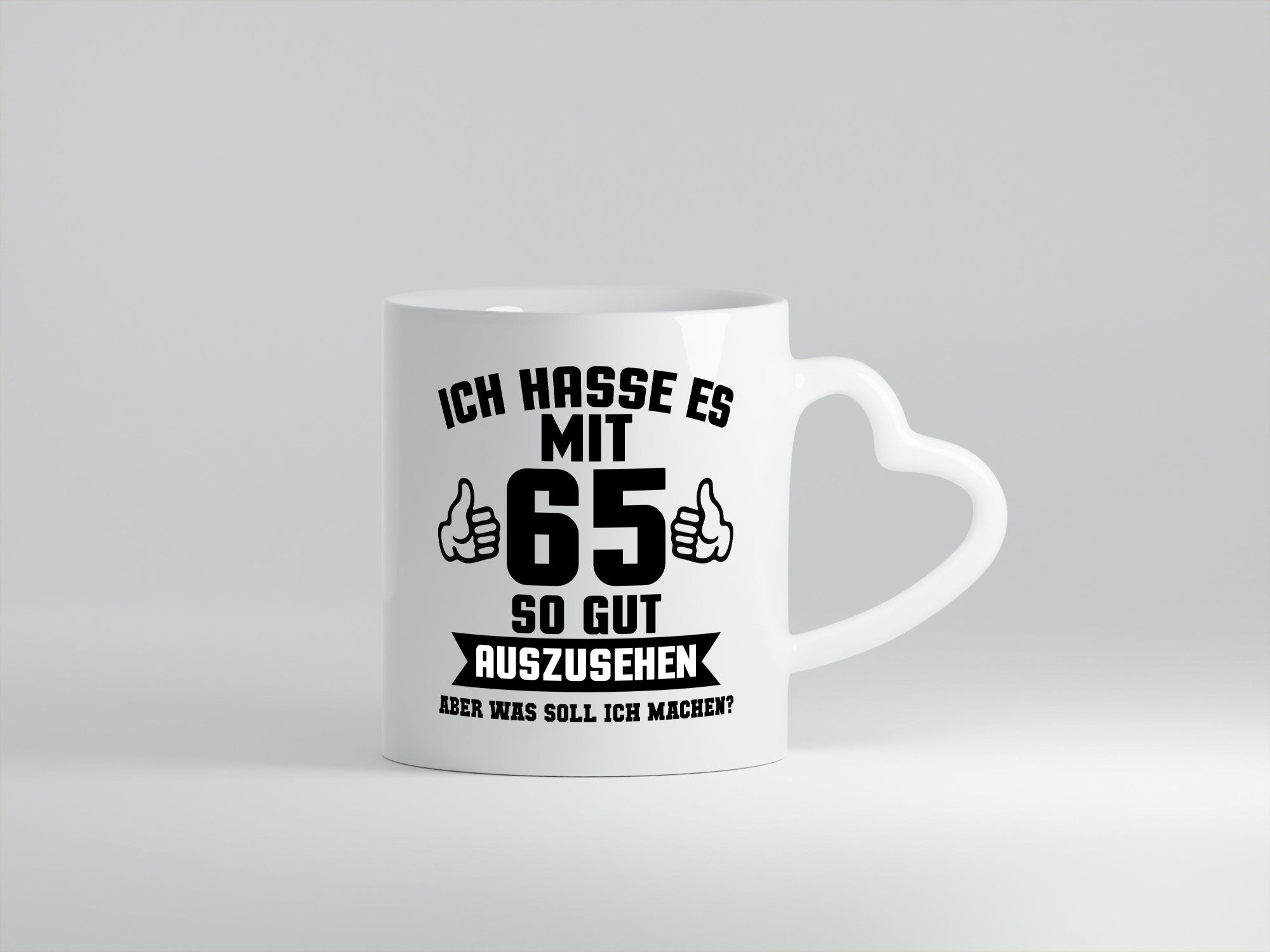 Gut aussehen mit 65 | Zahl Daumen hoch Geschenk Humor Geschenkidee lustiger