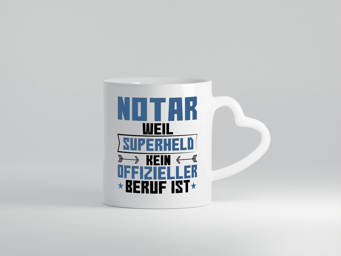 Superheld Notar | Jurist lustiger Spruch Geschenk Humor Geschenkidee Tasse