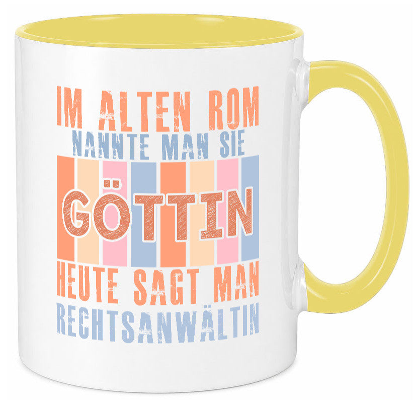Heute sagt man: Rechtsanwältin | Jurstin Anwältin lustig Humor Geschenkidee
