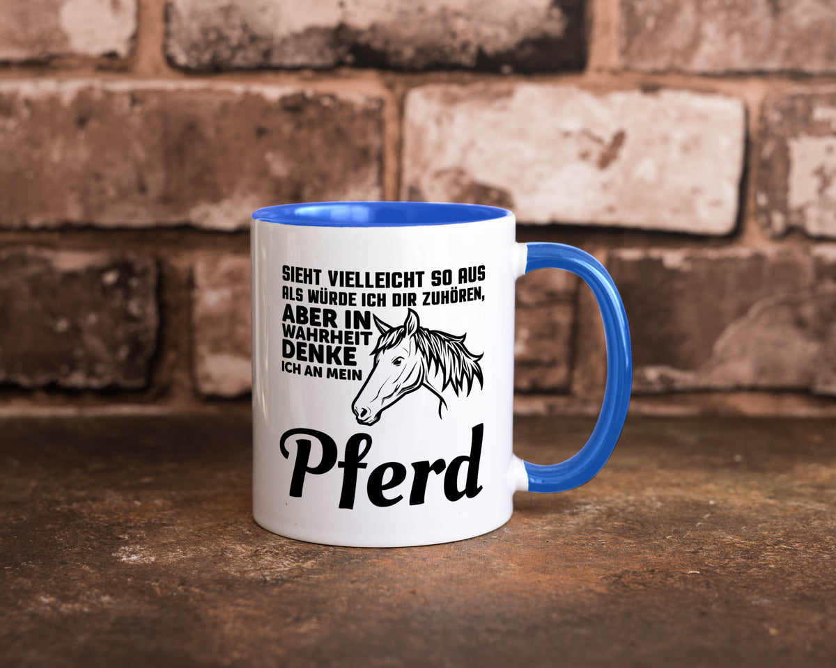 Pferde Spruch | Reiterin Tasse Pferdesport Reiten Humor Geschenkidee