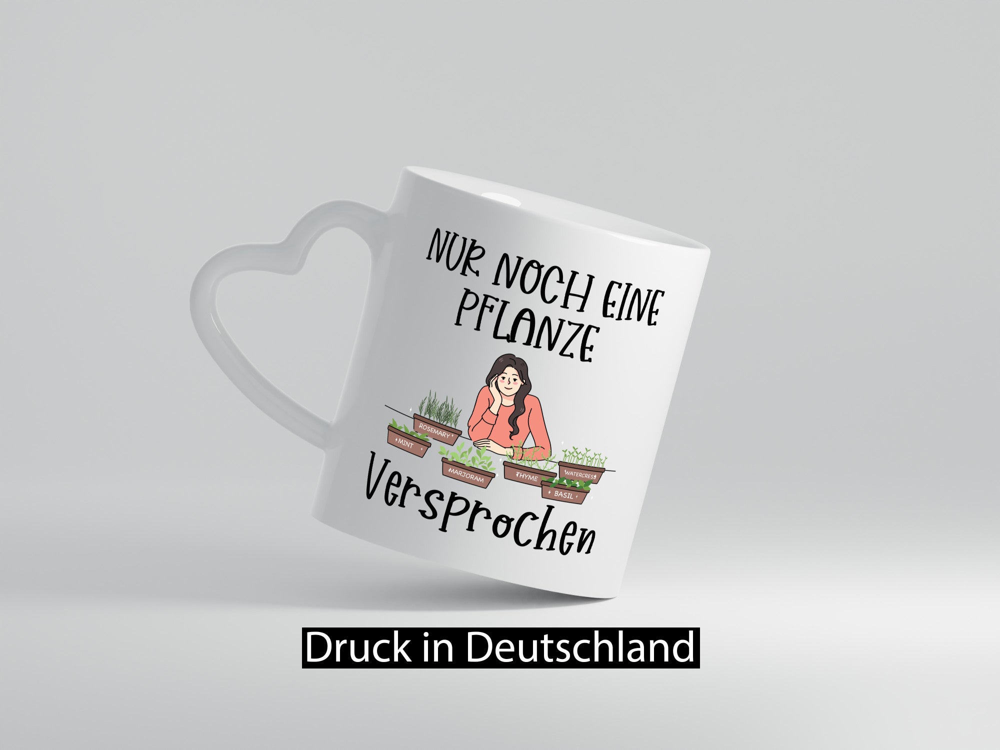 Nur noch eine Pflanze versprochen | Floristin Geschenk Humor Geschenkidee