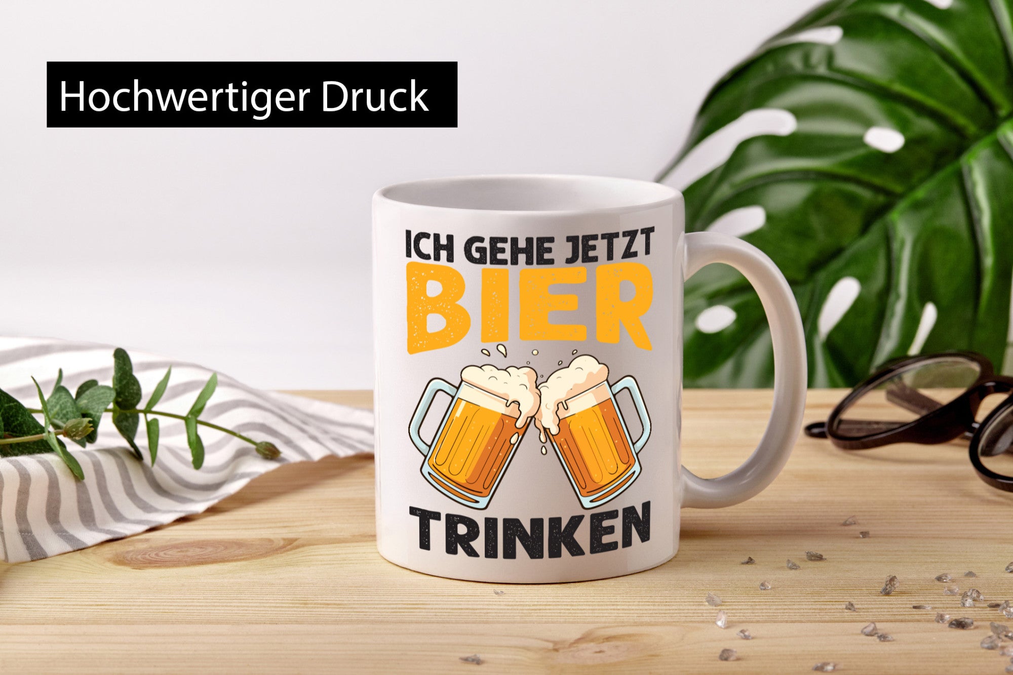 Ich gehe jetzt Bier Trinken | Biertrinker Bierliebhaber v2 Geschenkidee Humor