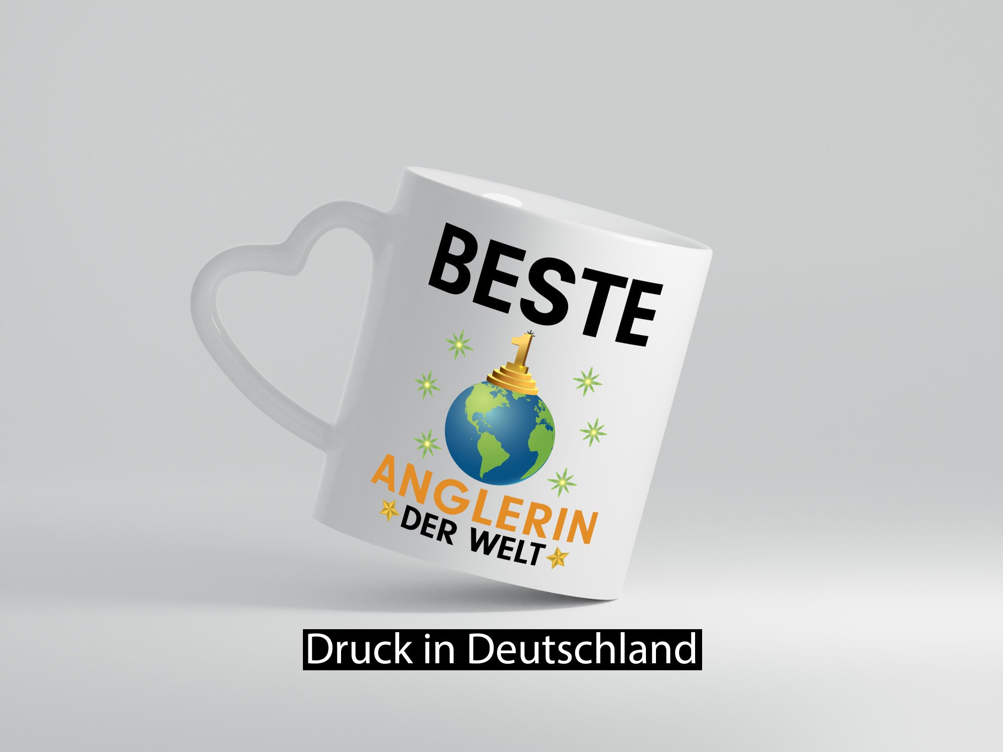 Welt Beste Anglerin | Angeln Fischerin Humor Geschenkidee Tasse