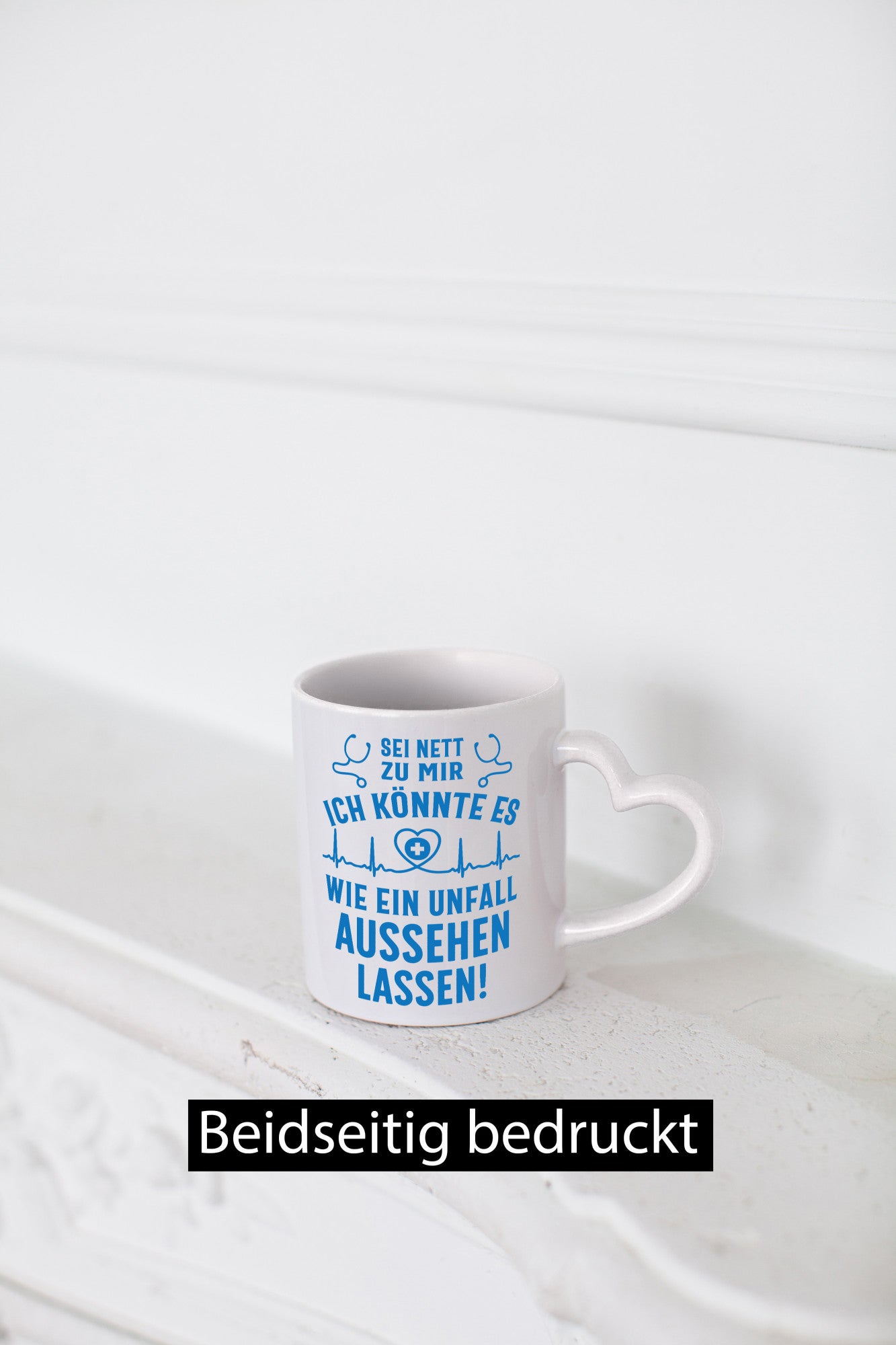 Sei nett, könnte wie ein Unfall aussehen | Stethoskop v3 lustig Humor
