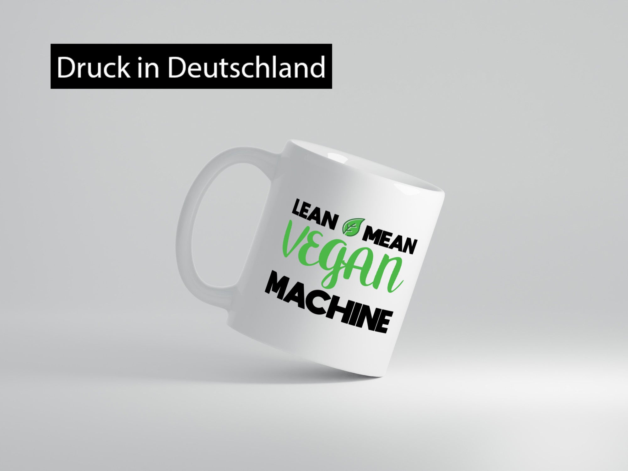 Lean Mean Vegan Maschien | Vegetarier lustiger Spruch Geschenk Humor