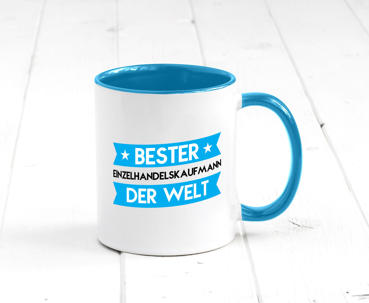 Bester Einzelhandelskaufmann | Einzelhandel Geschenk Humor Geschenkidee Tasse