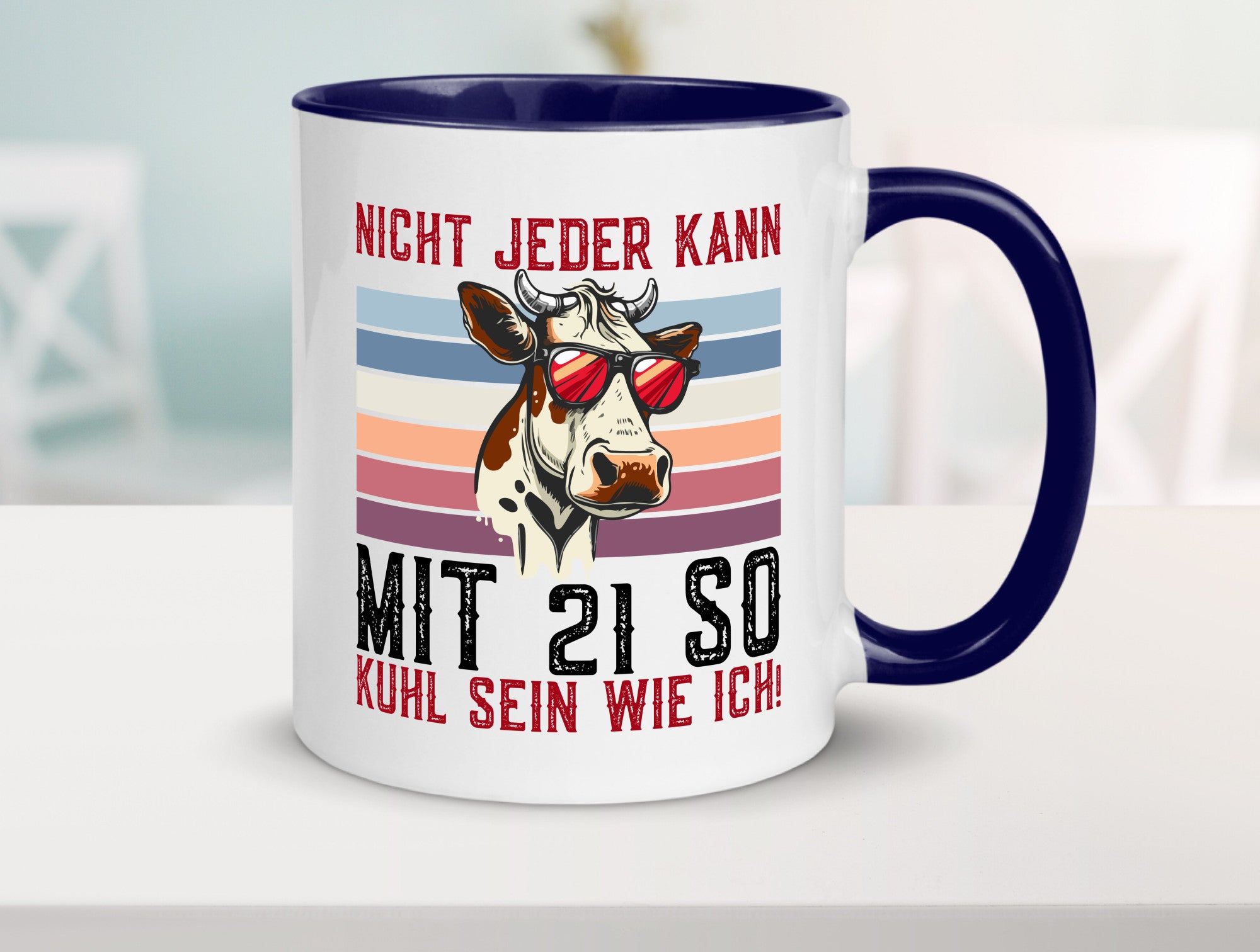 Mit 21 so gut aussehen | 21. Geburtstag Landwirt Bauer v2 Humor Geschenkidee