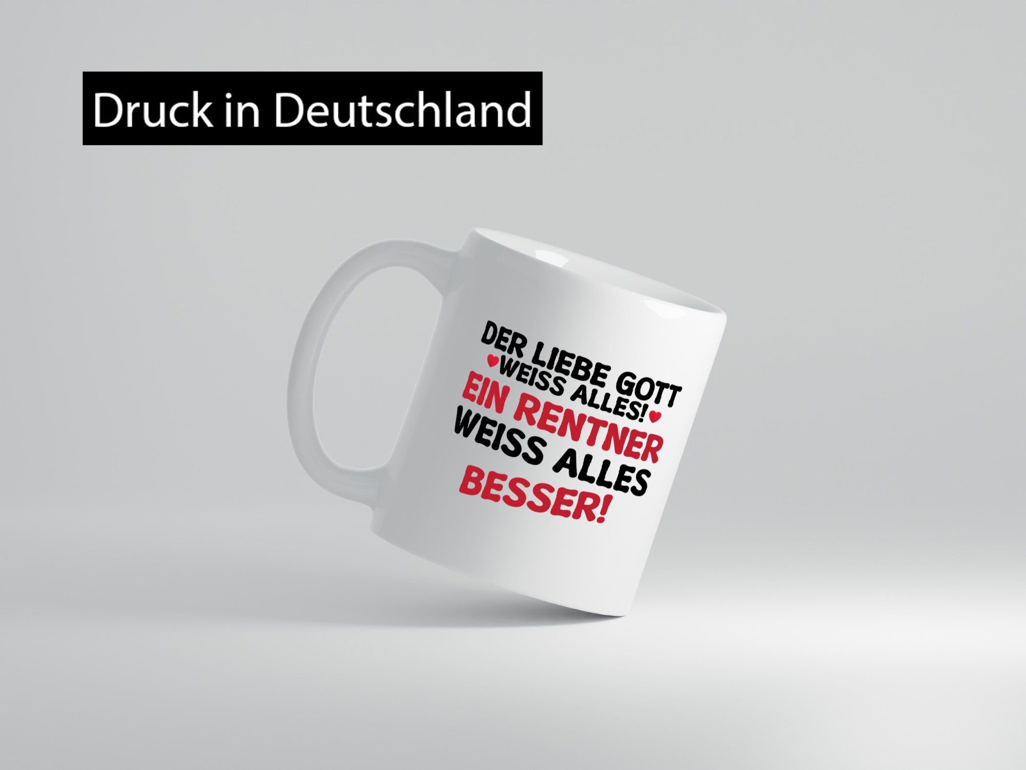 Ein Rentner weiß alles besser | Ruhestand Geschenk Jubiläum lustiger Spruch