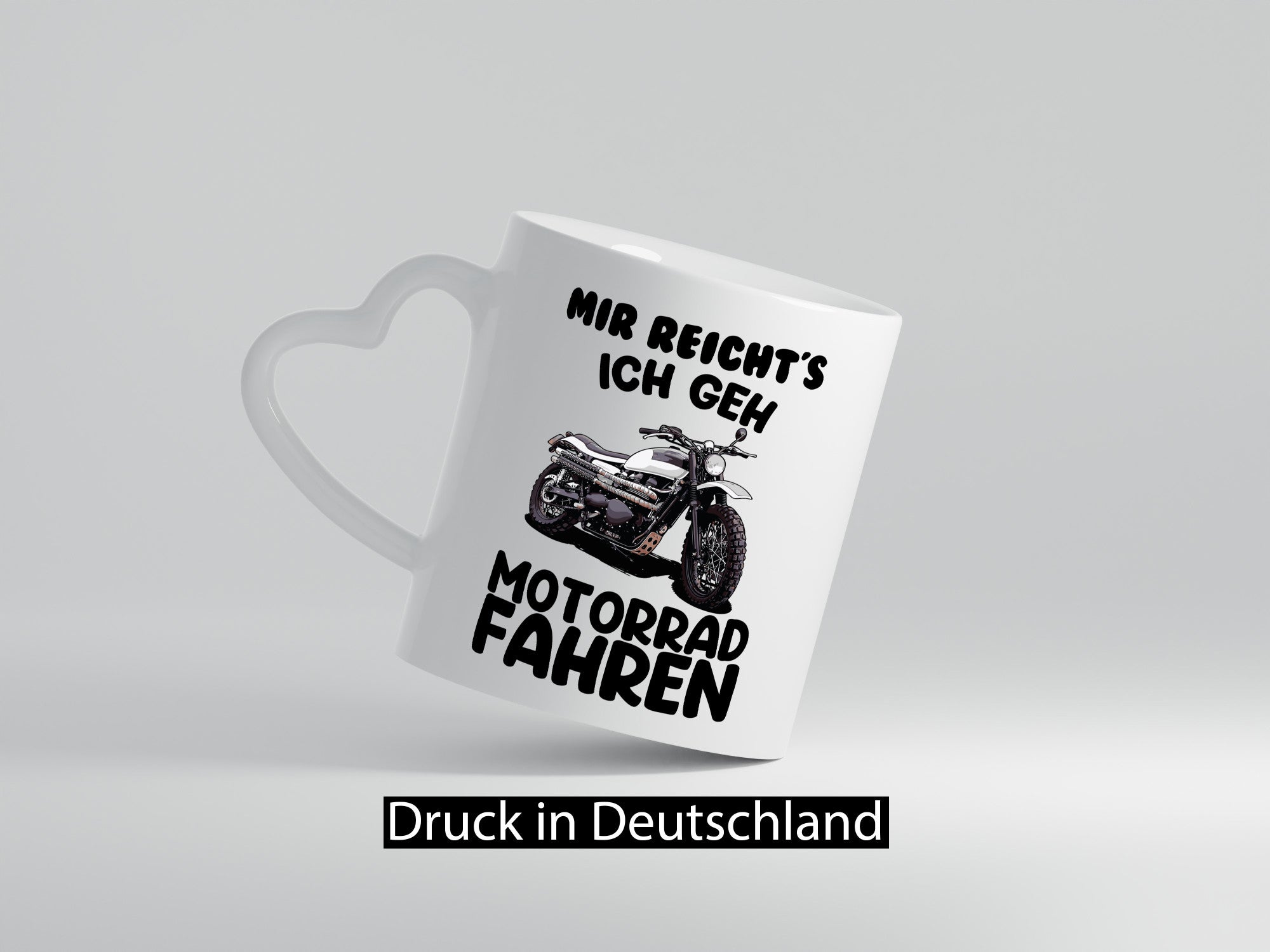 Motorrad Fahrer Tasse Geschenkidee Humor