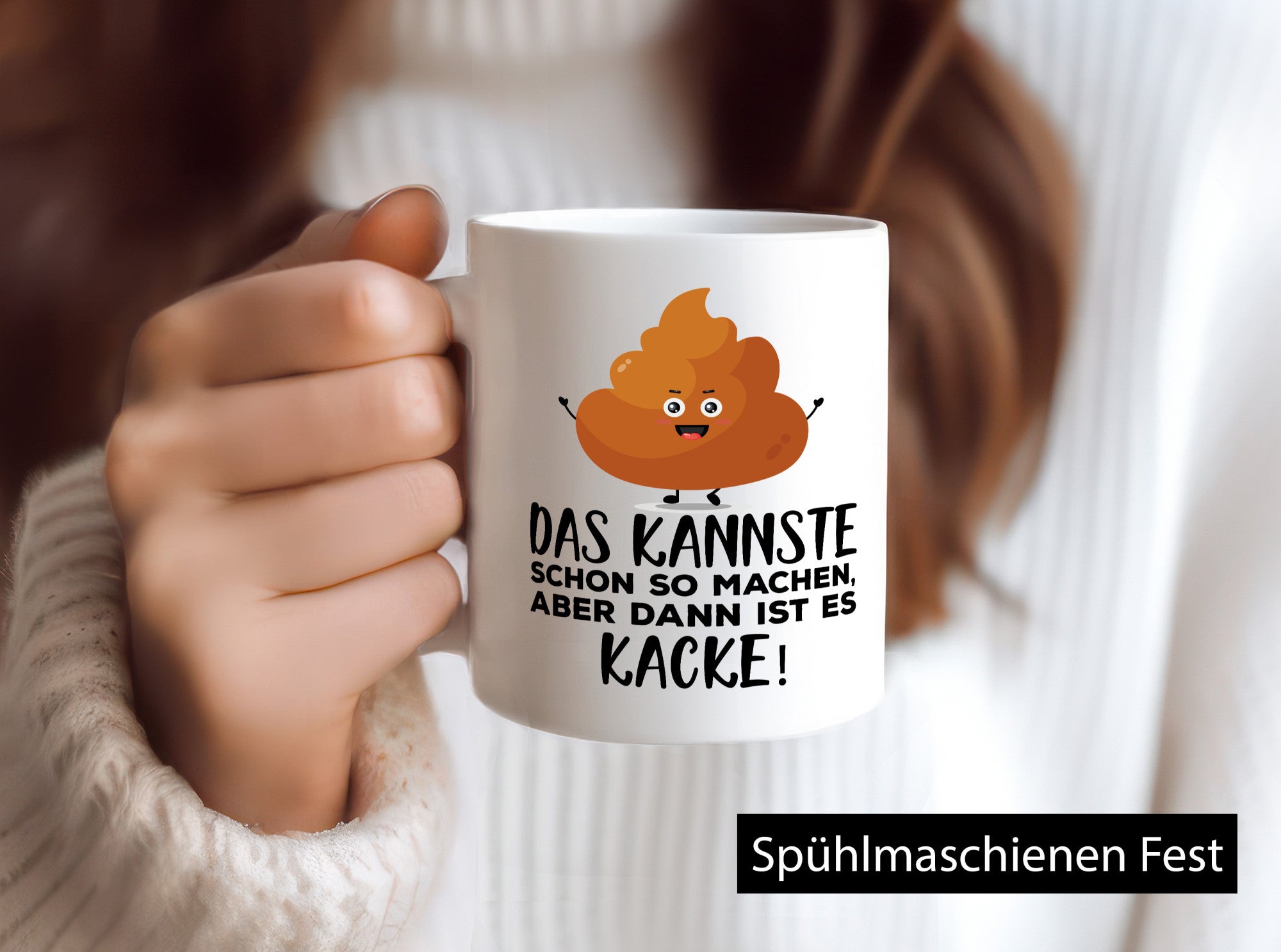 Das kannste schon machen Geschenk Humor Geschenkidee lustiger Spruch Tasse