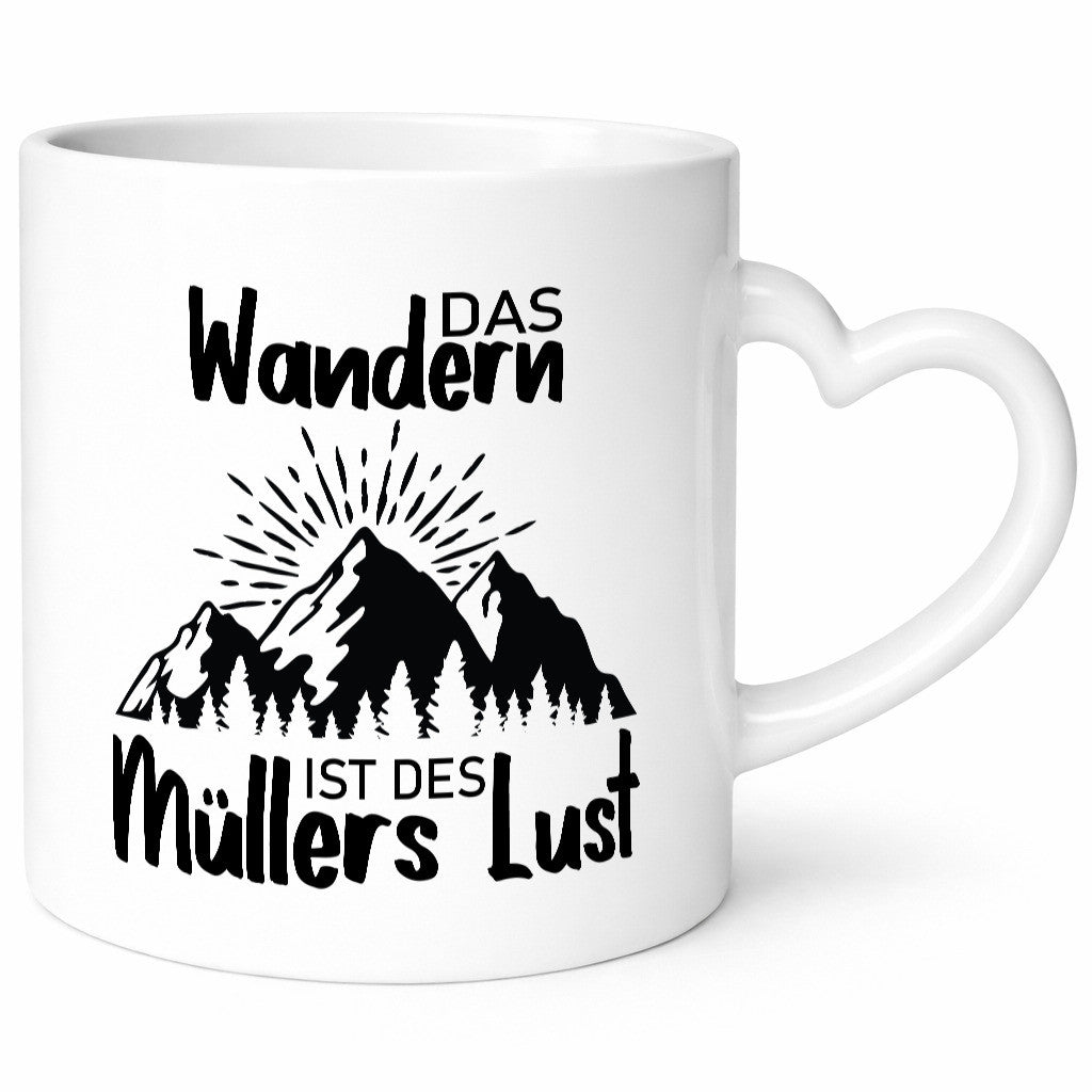 Das Wandern ist des Müllers Lust | Berge Sonne lustig Humor Geschenkidee
