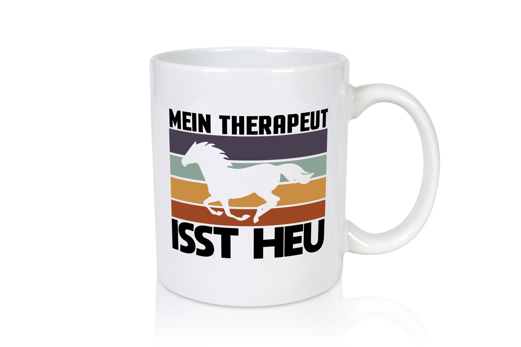 Mein Therapeut isst Heu | Pferd Pferdeliebhaber Humor Geschenkidee Tasse