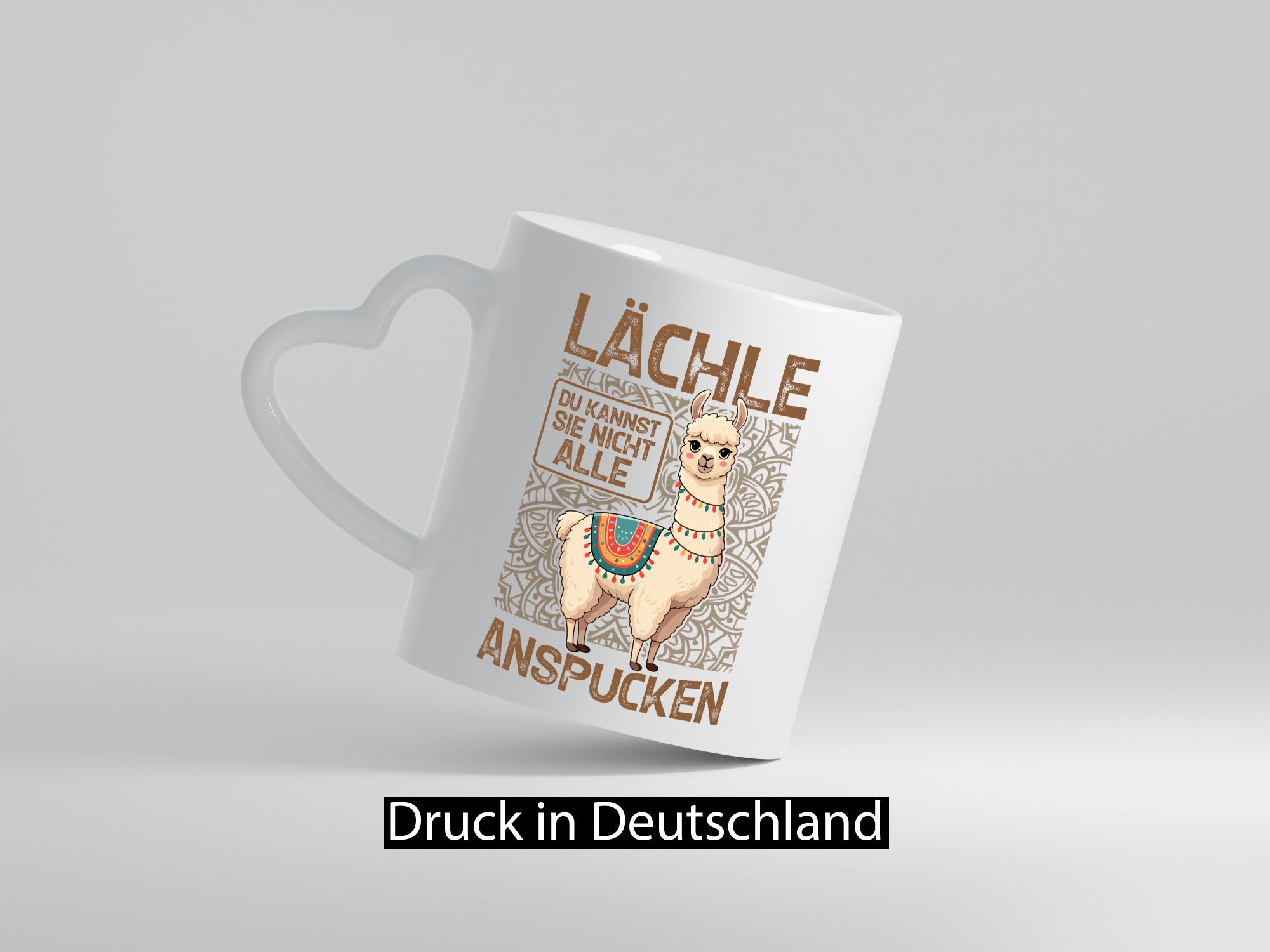 Du kannst sie nicht alle ansprucken | Lama lpaka Humor Geschenkidee Tasse
