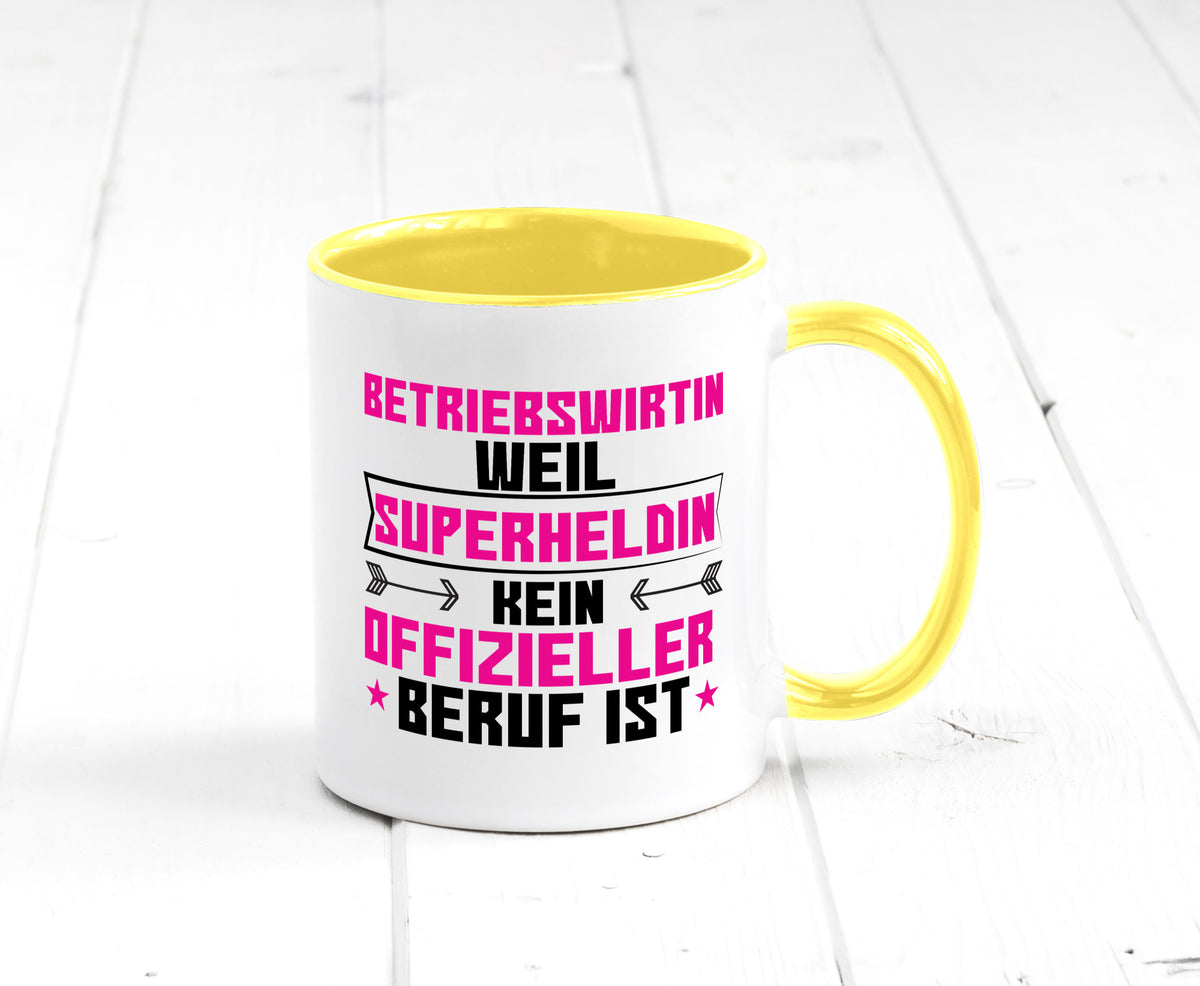 Superheldin Betriebswirtin | Betriebswirtschaft Geschenkidee Humor Tasse