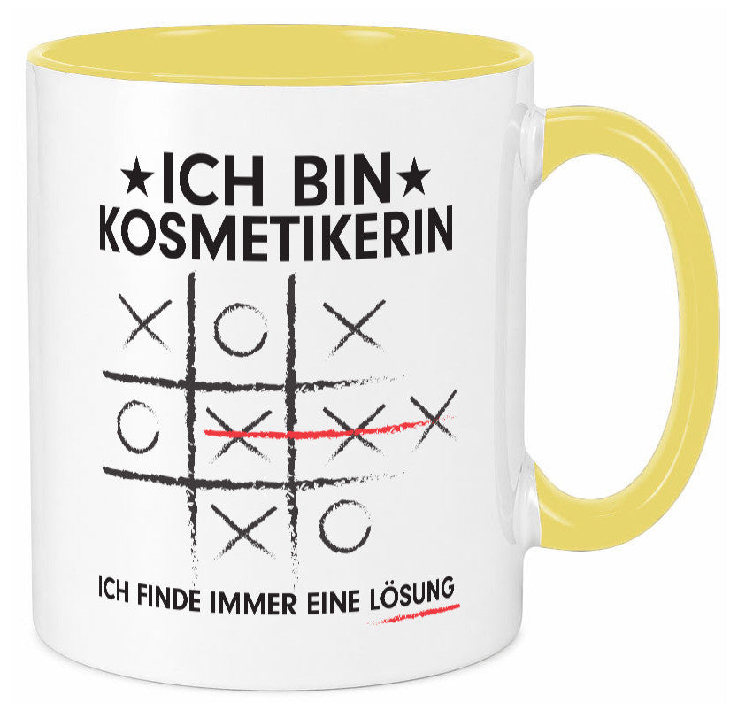 Löse Probleme: Kosmetikerin | Kosmetik Stylistin Geschenk Humor Geschenkidee