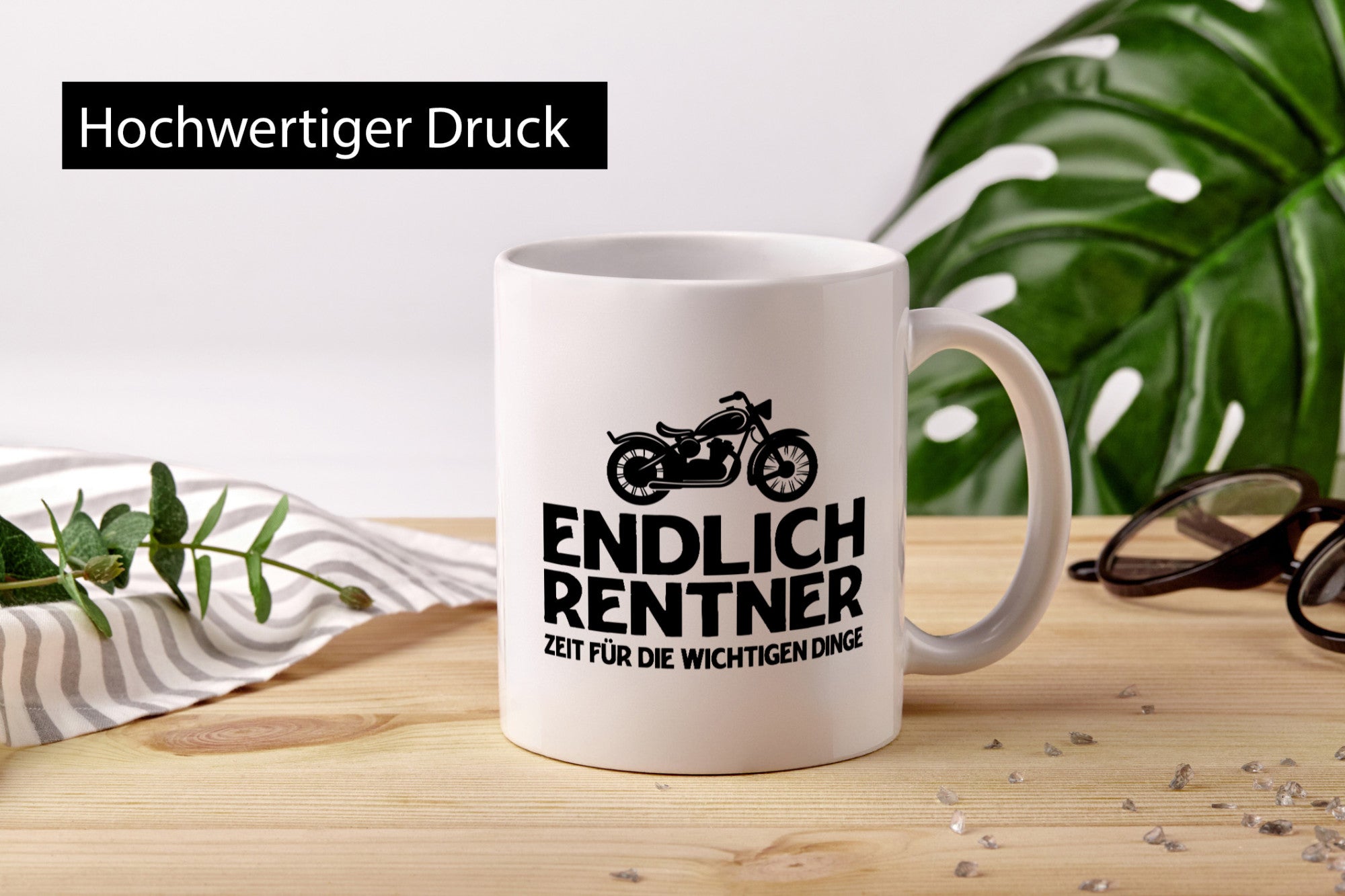 Endlich Rentner zeit fürs Motorrad | Biker Ruhestand Geschenkidee Jubiläum
