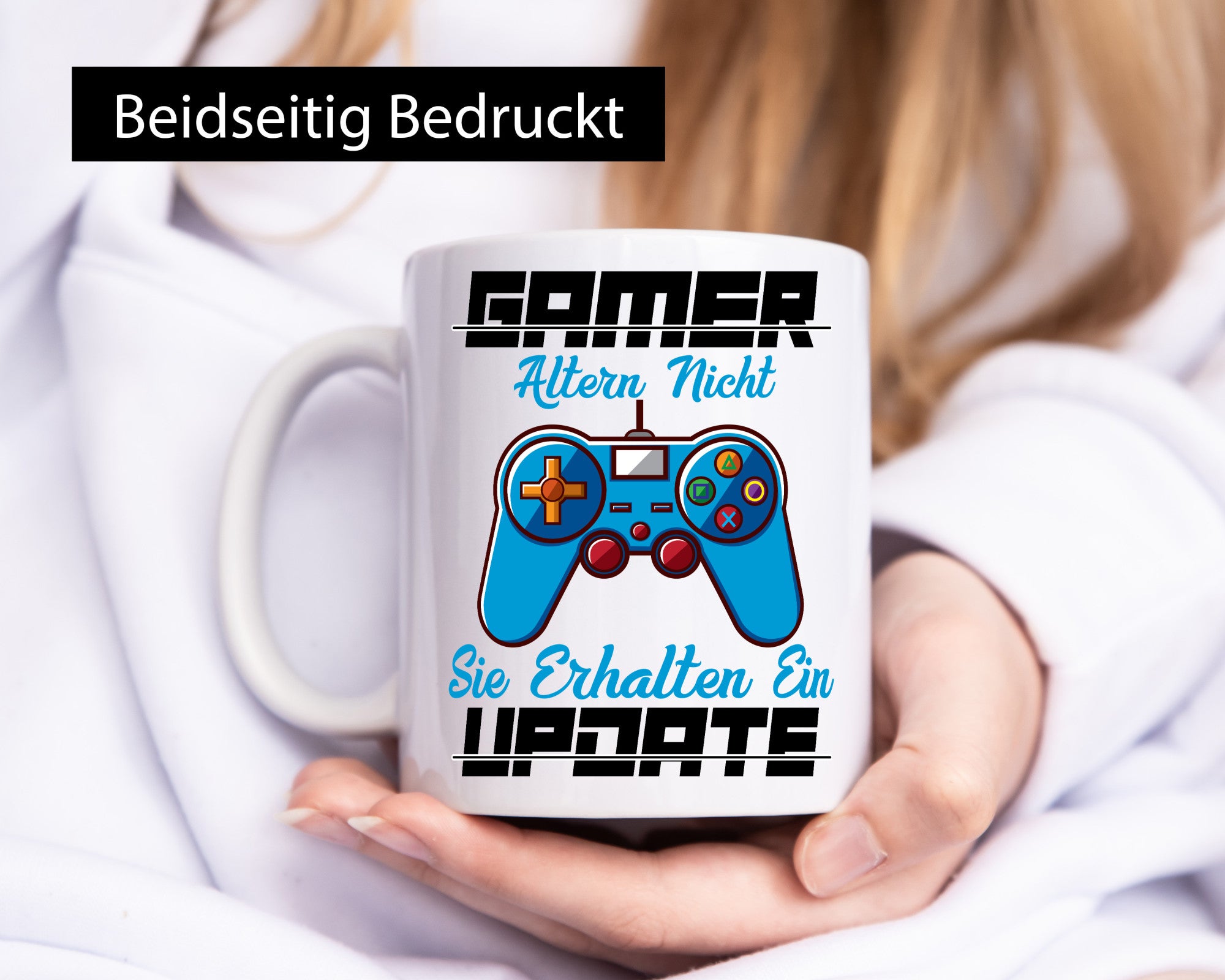 Games altern nicht | Geburtstag Zocker Gaming lustig Geschenkidee Geschenk Tasse