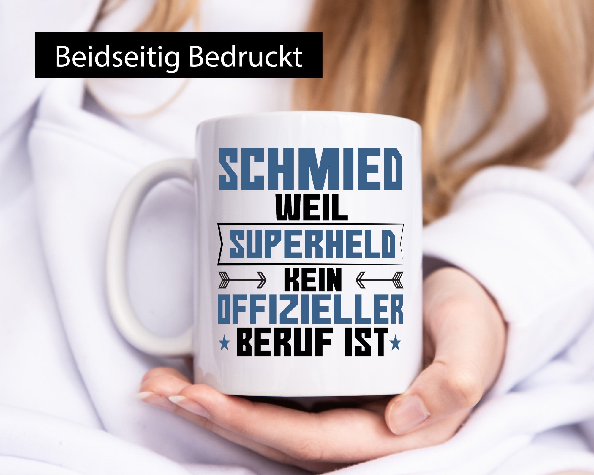 Superheld Schmied | schmieden Geschenkidee Humor Tasse