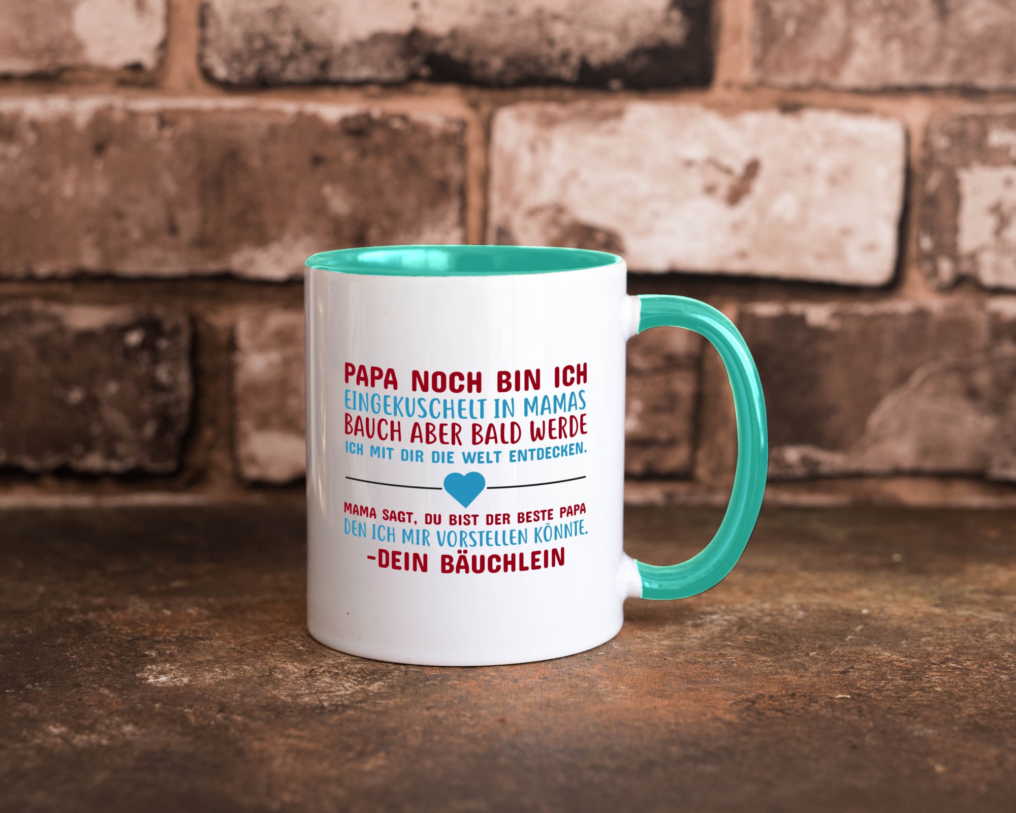 Schwangerschaft | Vaterschaft Tasse Papa Spruch Geschenk Familie Geschenkidee