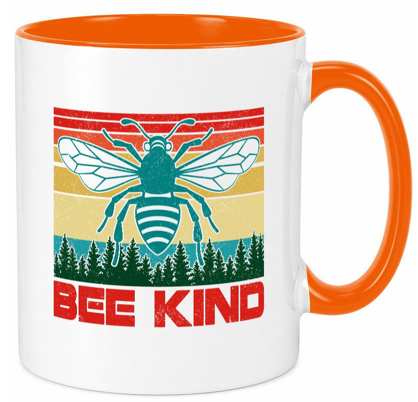Bee kind | Bienen imker Bienenflüsterer v2 lustiger Spruch Geschenk Humor Tasse