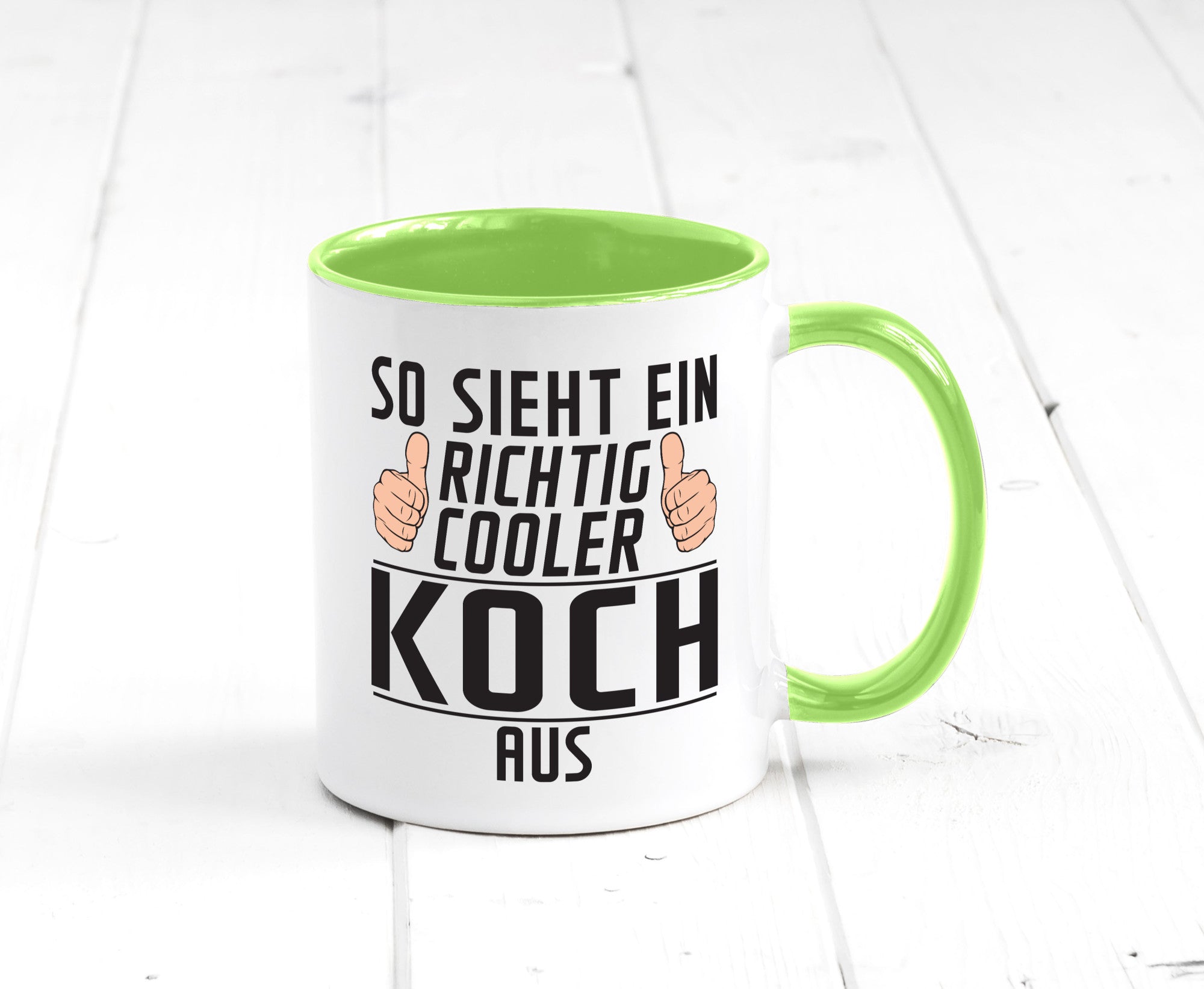 Richtig Cooler Koch | Chefkoch Humor Arbeit Kollegen Büro Geschenkidee Tasse