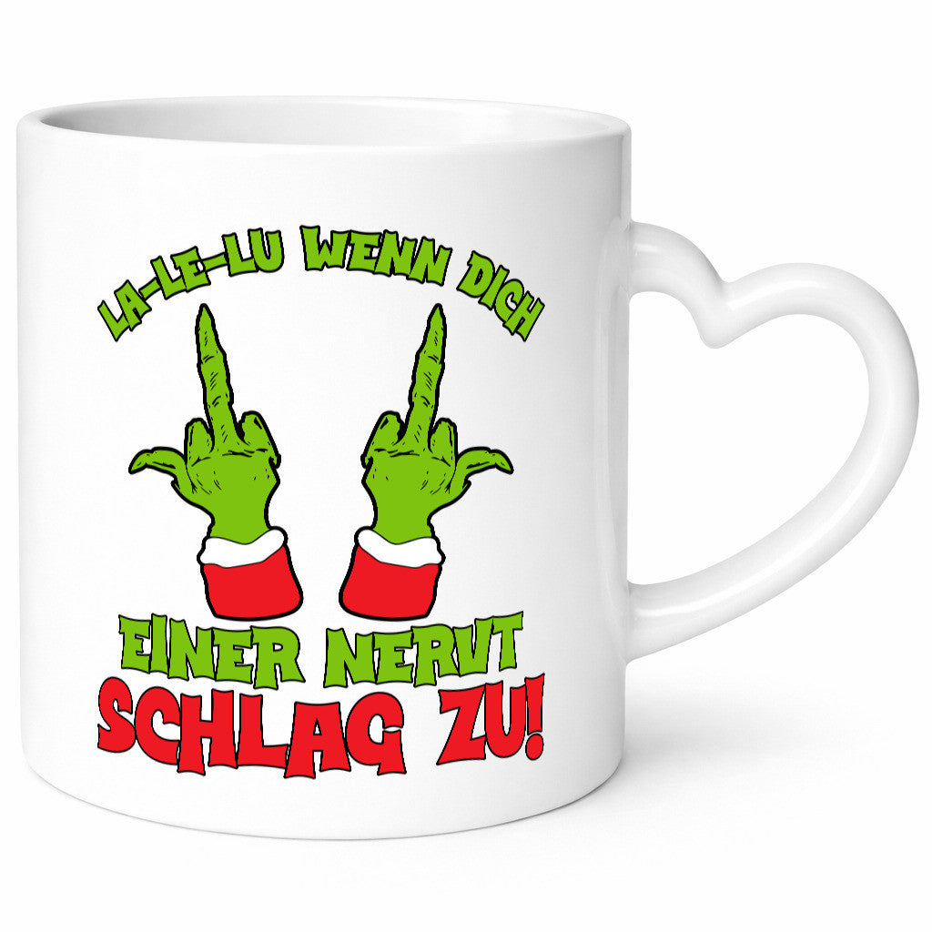 La Le Lu | Weihnachten Weihnachtsmuffel Lichter vl5 Humor Geschenkidee Tasse