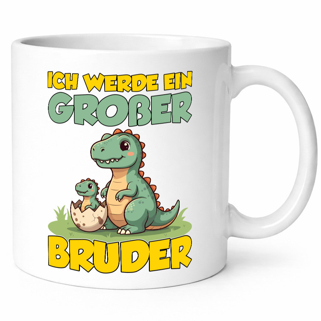 Ich werde großer Bruder | Dinosaurier Big Brother lustig Humor Geschenkidee
