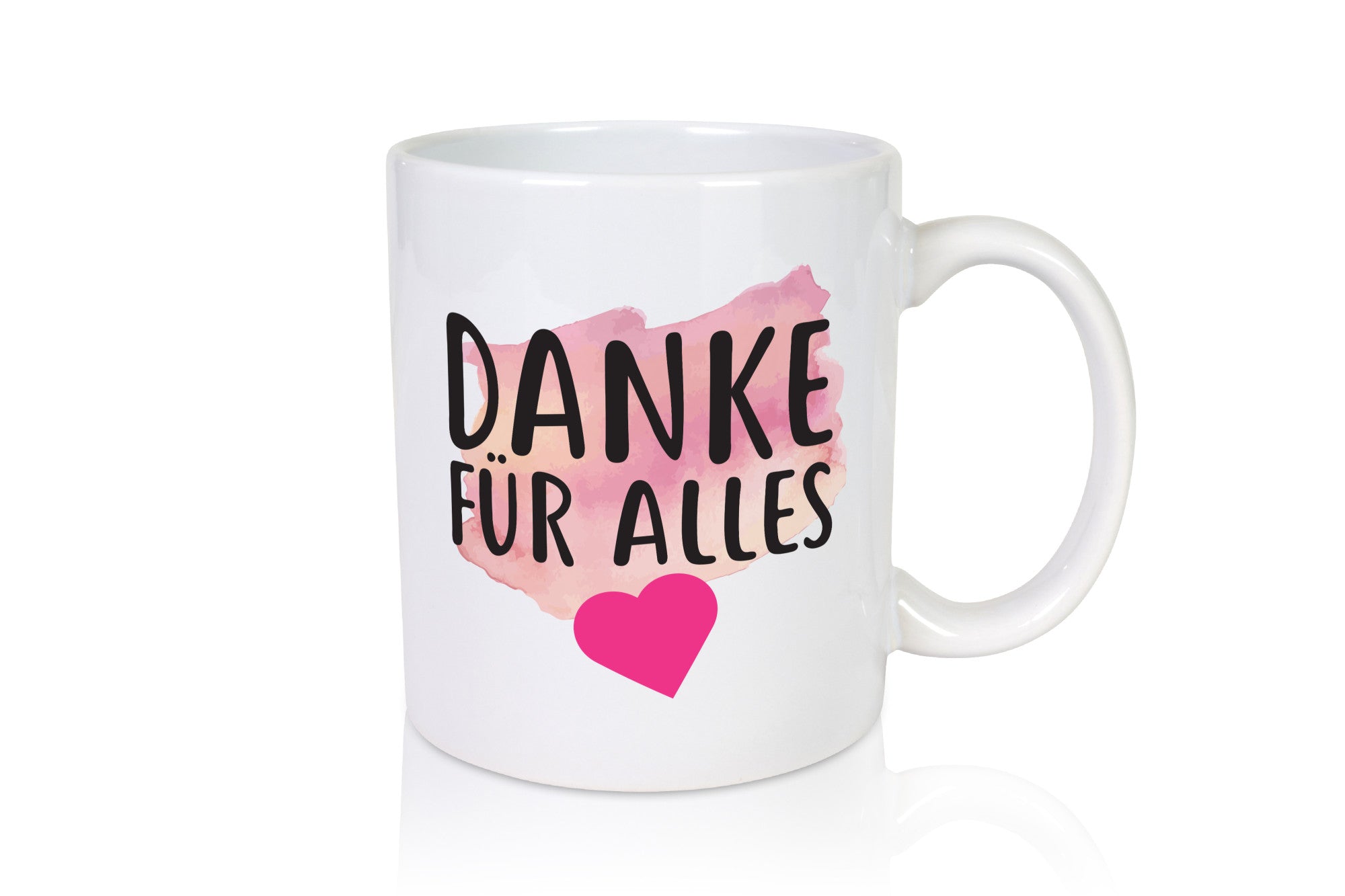Danke für Alles | Dankeschön Tasse Mama Kollegin Geschenkidee Familie Humor