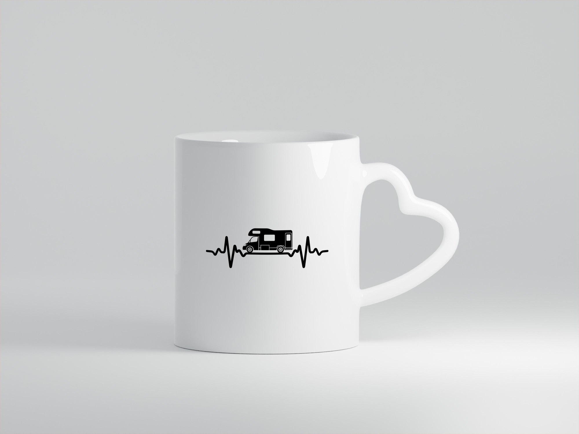 Wohnmobil | Herzschlag lustiger Spruch Geschenk Humor Geschenkidee Tasse
