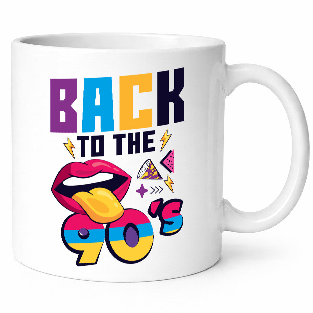 Back to the 90er | Jahre 90 Jahrgang Humor Geschenkidee Tasse