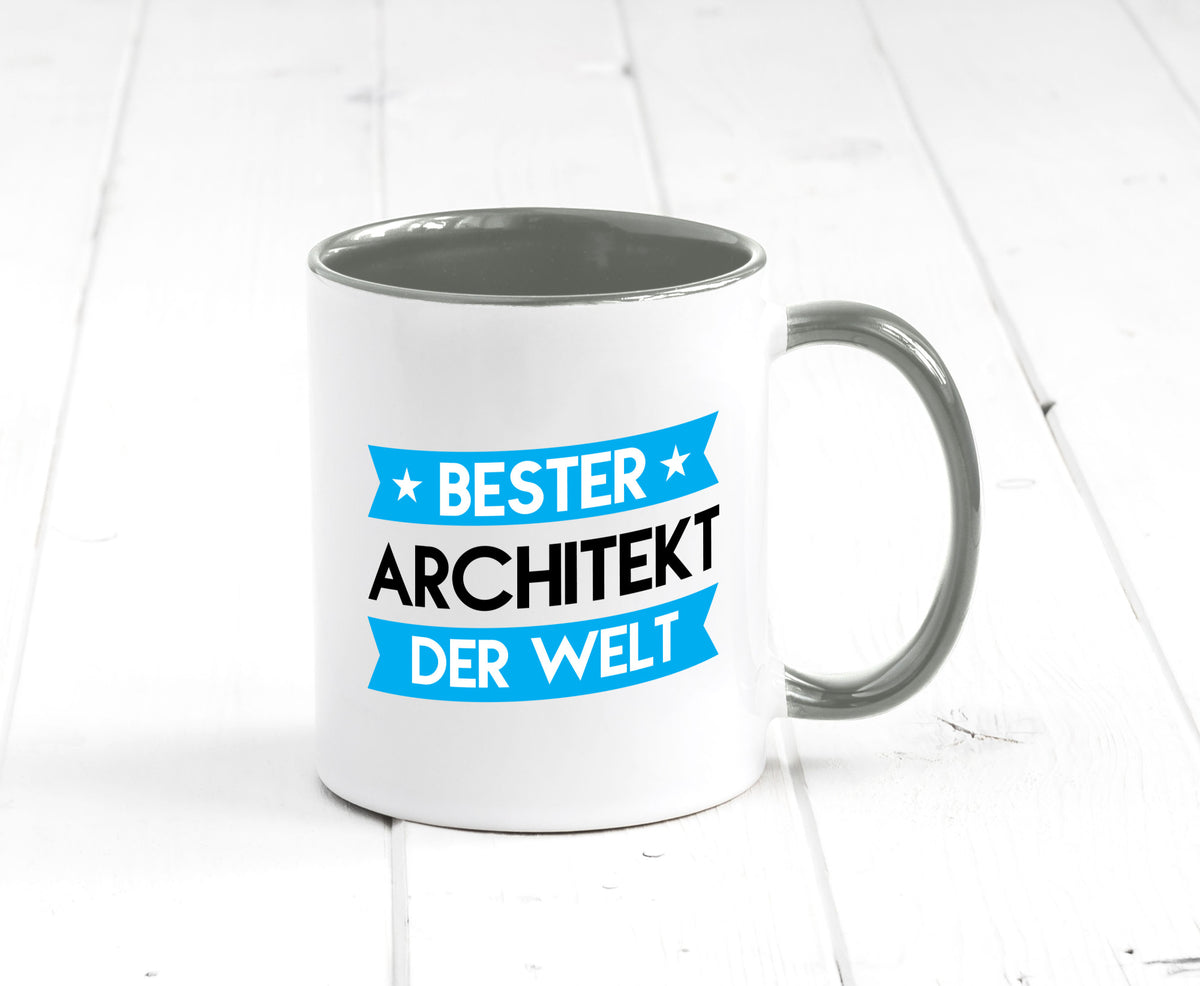 Bester Architekt | Architektur Büro Geschenk Arbeit Kollegen lustiger Spruch Tasse