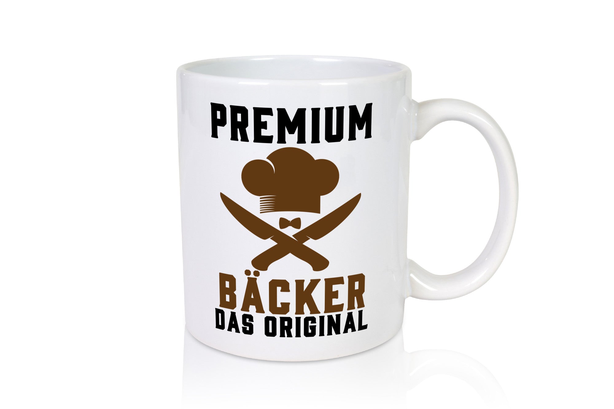 Premium Bäcker das Orginal Humor Geschenkidee Tasse