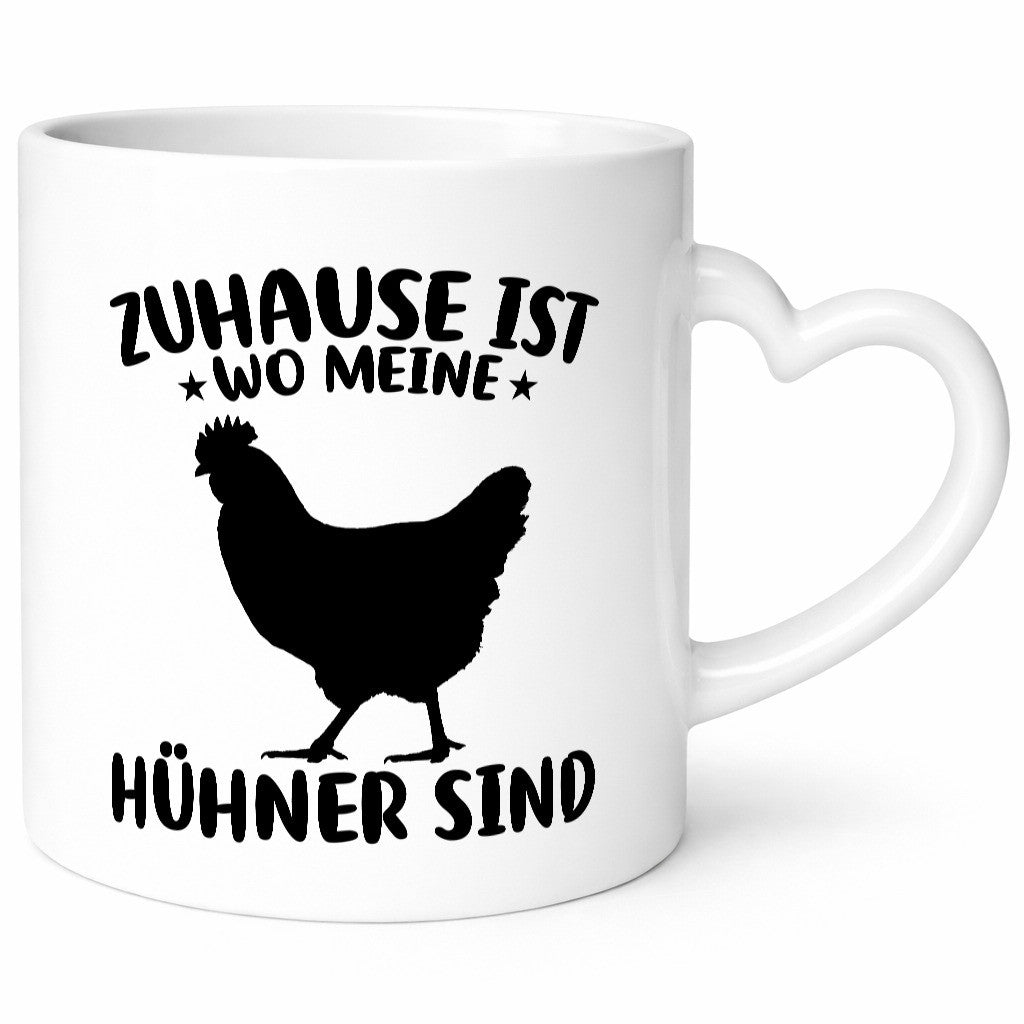 Zuhause ist wo meine Hühner sind | Hühnerstall Landwirt v2 Humor Geschenkidee