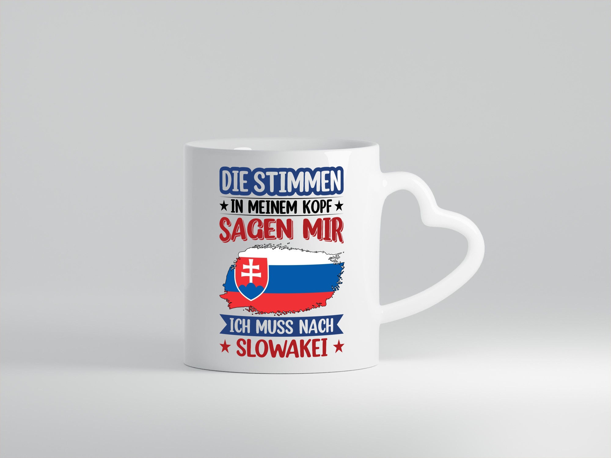 Slowakei | Urlaub Stimmen in meinem Kopf Traumland v2 lustiger Spruch Geschenk